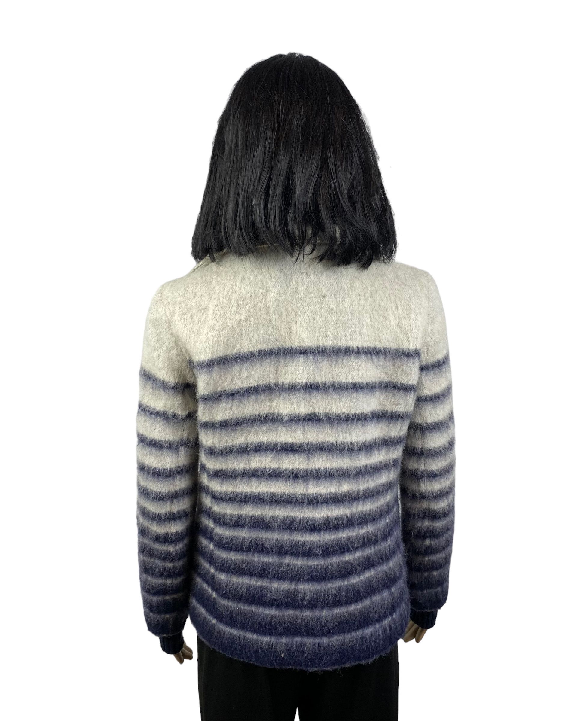 Jean Paul Gaultier RARE Jean Paul Gaultier X Lindex Striped Wool Coat size 36 Size M / US 6-8 / IT 42-44 - 6 Thumbnail