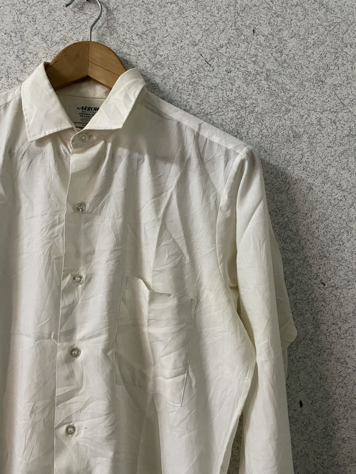 Arrow × Vintage True Vintage Shirt Mens 50s Sanforized Workshir Size US L / EU 52-54 / 3 - 3 Thumbnail