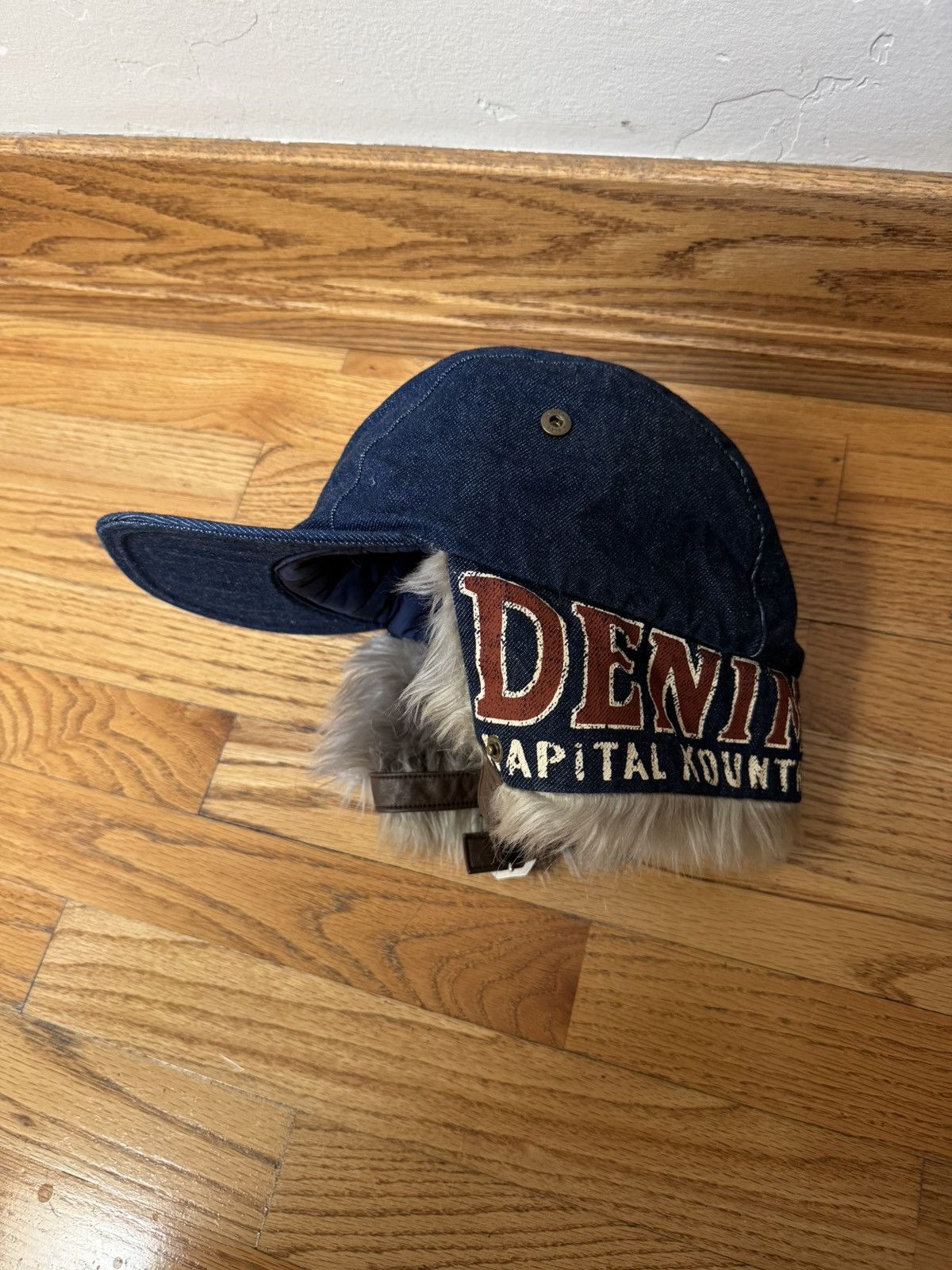 kapital osaka century denim キャップ Kapital Kapital Century Denim Store Exclusive Navy Hat | Grailed