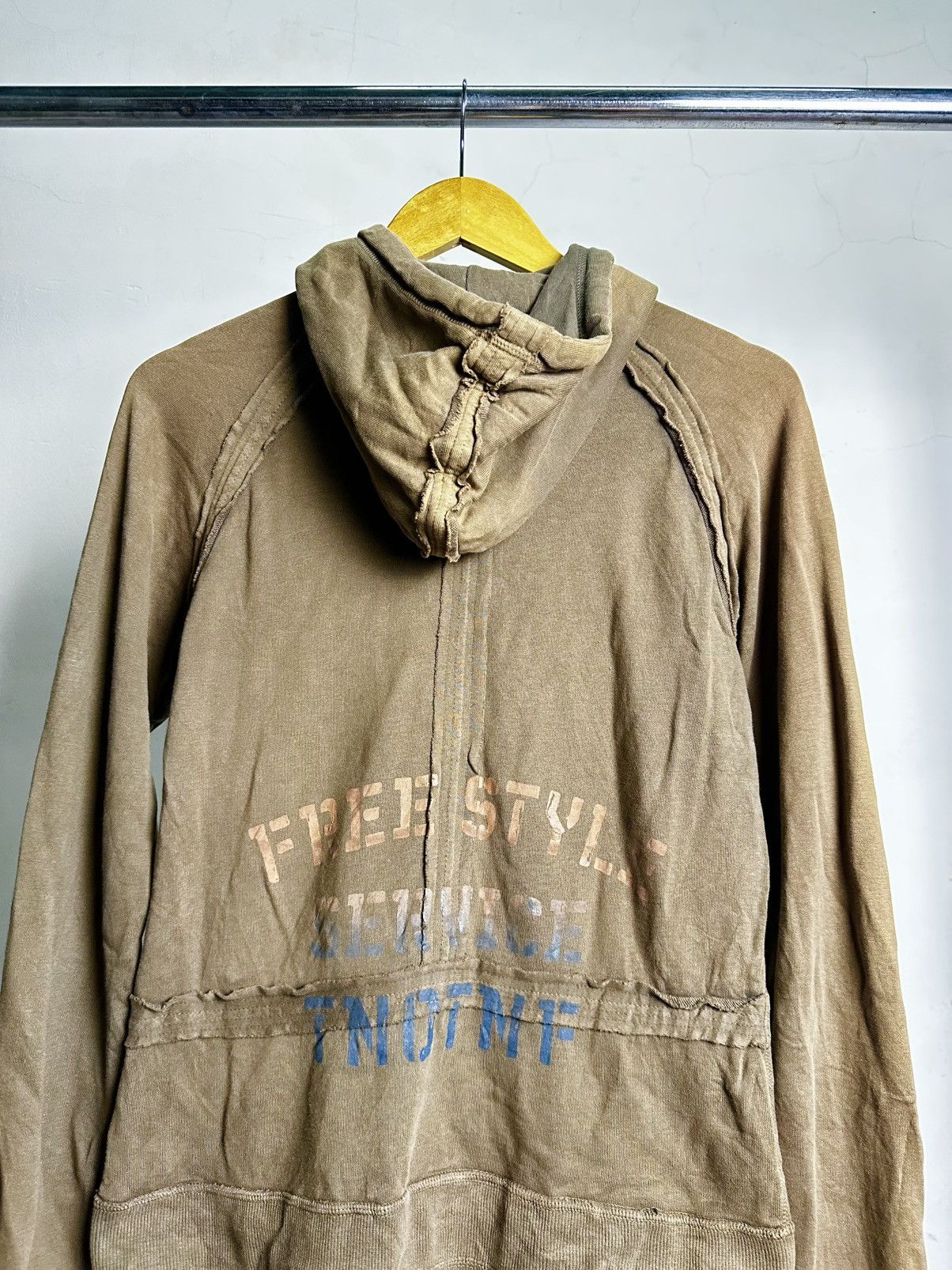 If Six Was Nine 291295 Homme Grunge Ripped Hoodie Y2k Punk Size US M / EU 48-50 / 2 - 13 Thumbnail