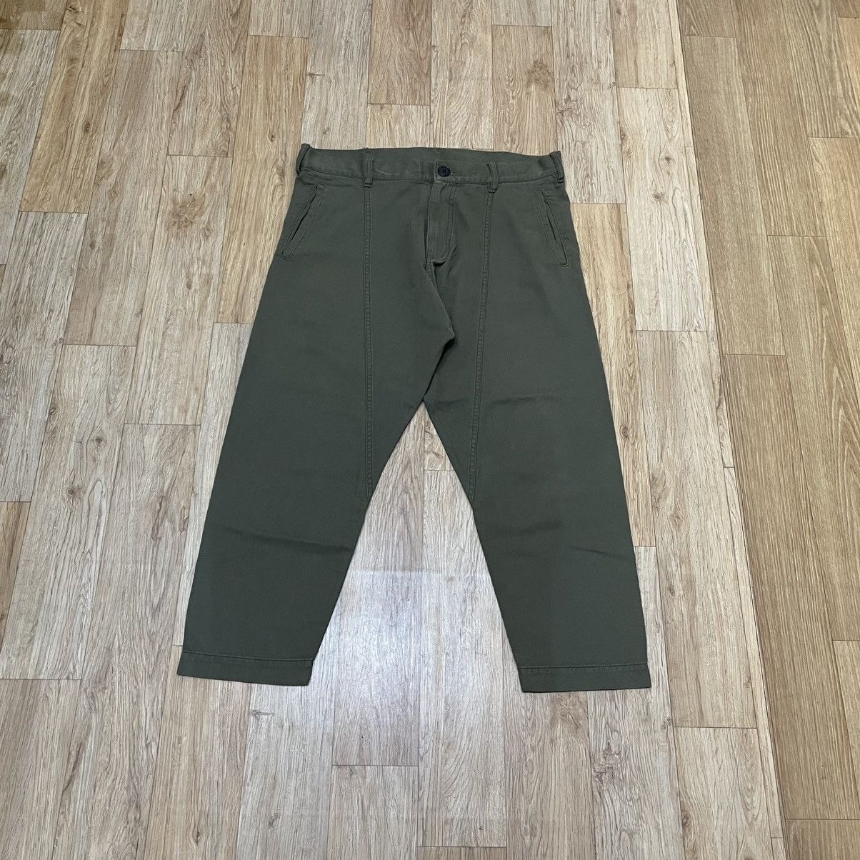 Comme des Garcons Ganryu drop crotch denim (sarouel pants) | Grailed