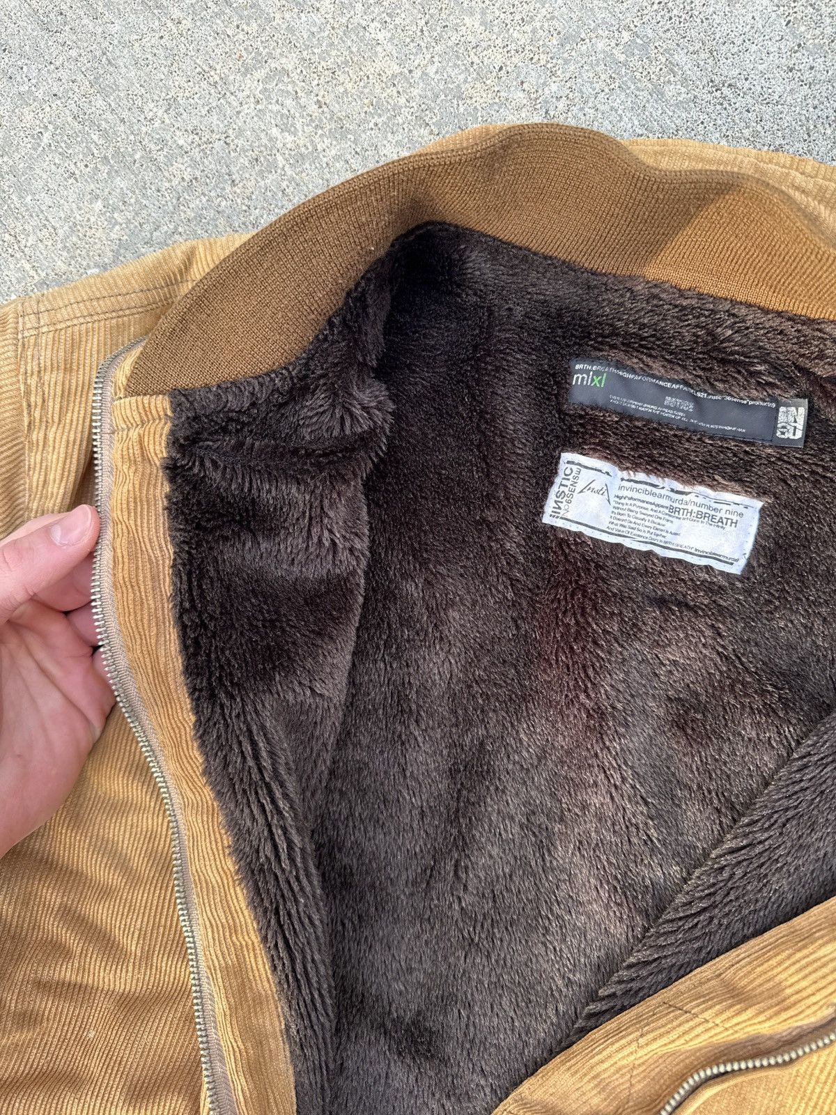 Number (N)ine Number (N)ine x Invincible Armuda Corduroy Jacket Archive XL Size US XL / EU 56 / 4 - 9 Thumbnail