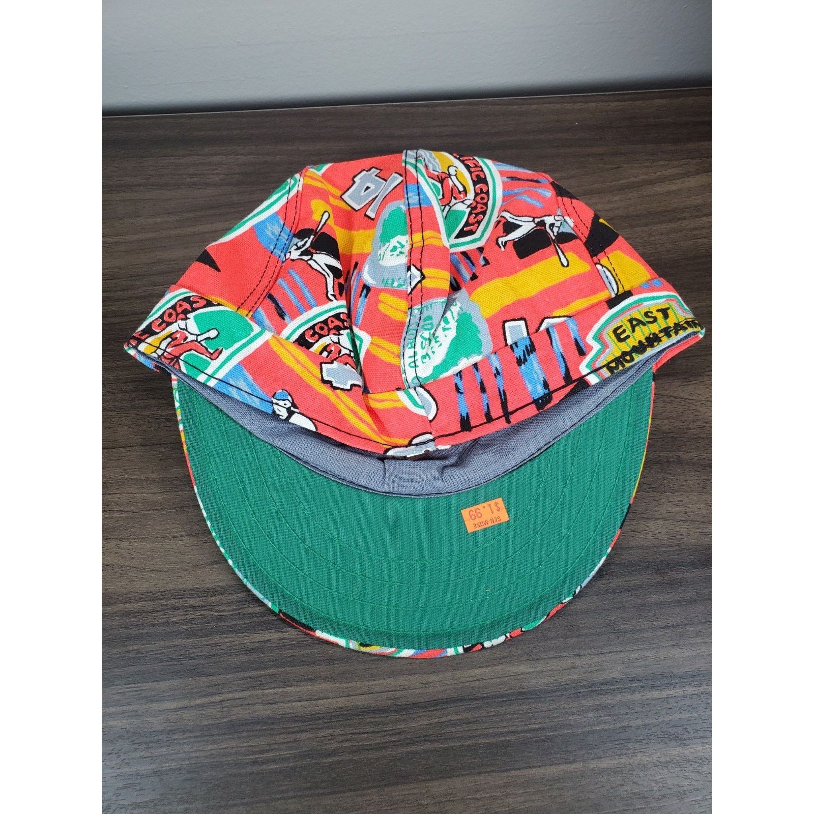 Stormy Kromer × Vintage Kromer Baseball All Over Print Fitted Railroad Hat Cap 7 1/8 Size ONE SIZE - 9 Thumbnail