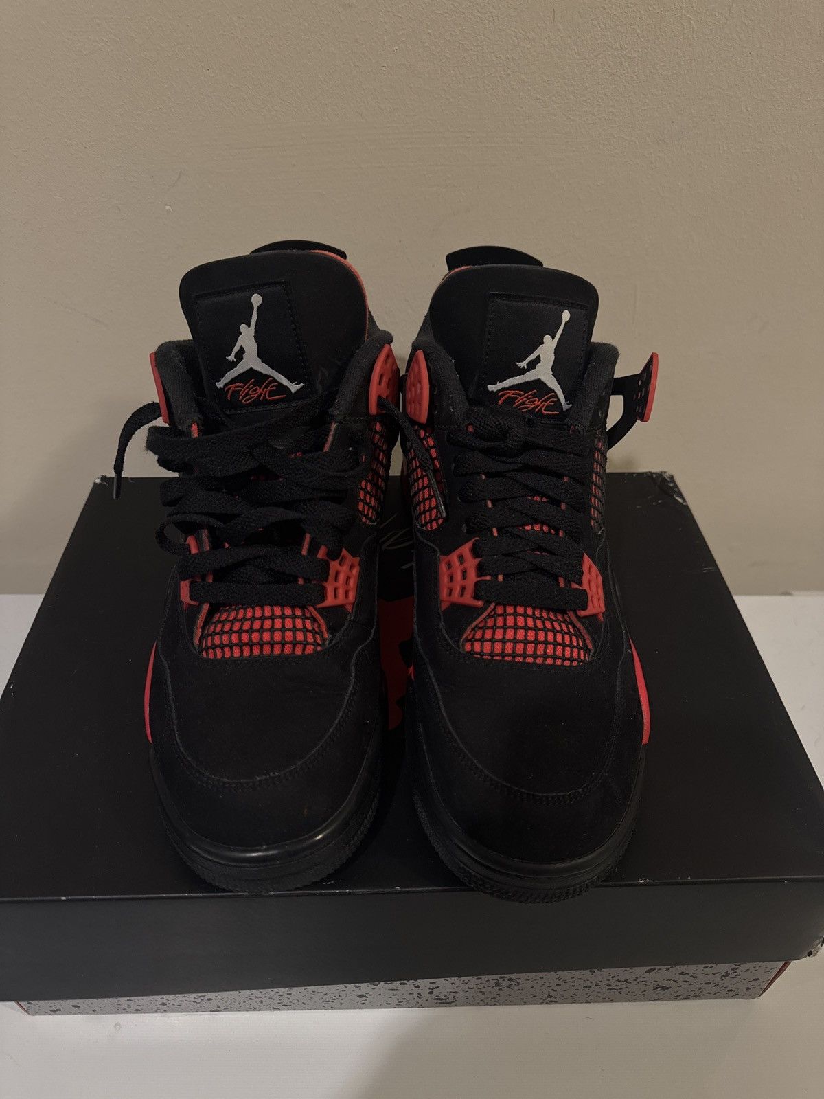 Jordan Brand × Nike JORDAN 4 RED THUNDER Size US 10 / EU 43 - 3 Thumbnail