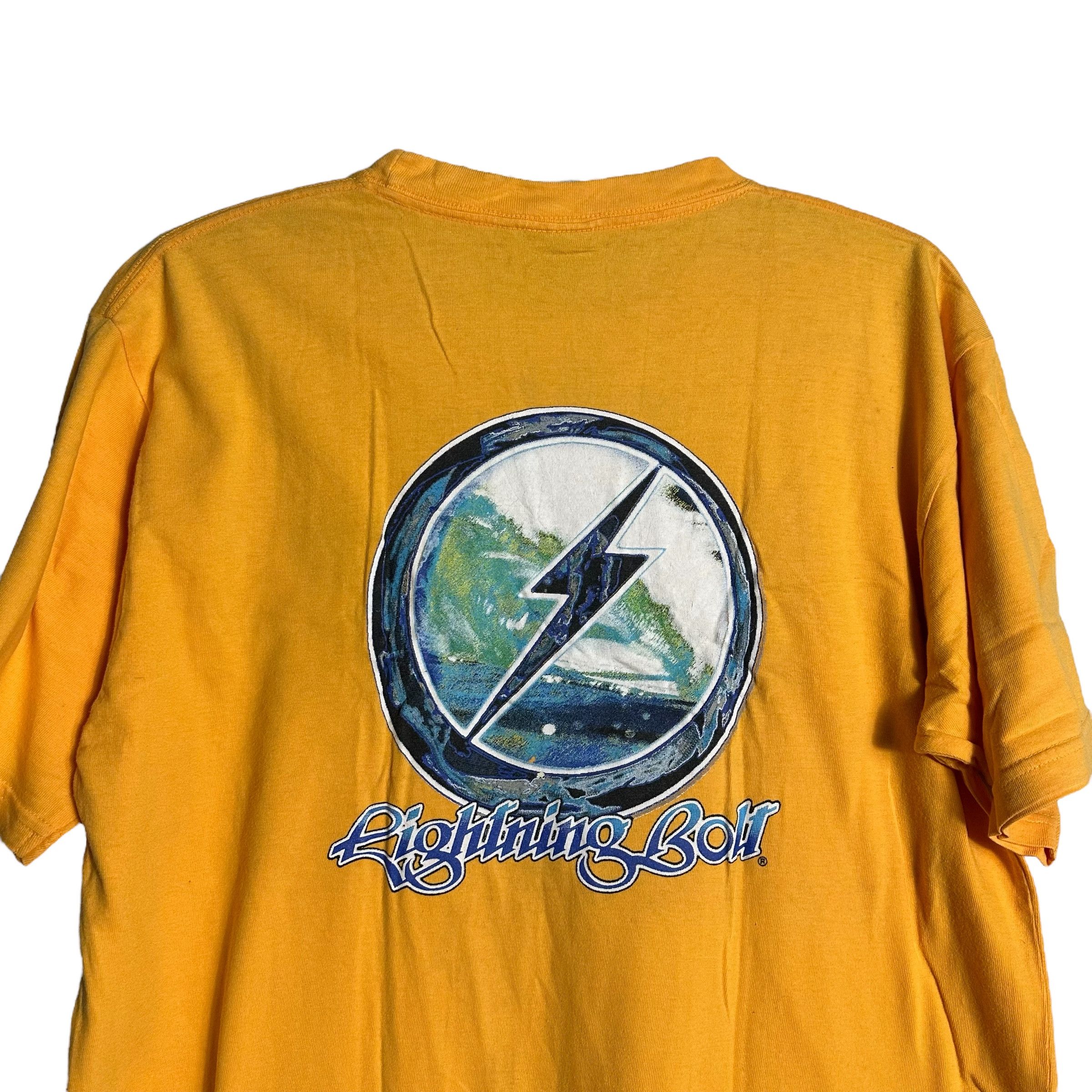 Lightning Bolt 🔥RARE🔥Vintage Lightning Bolt Spell Out T-shirt Size US L / EU 52-54 / 3 - 2 Thumbnail