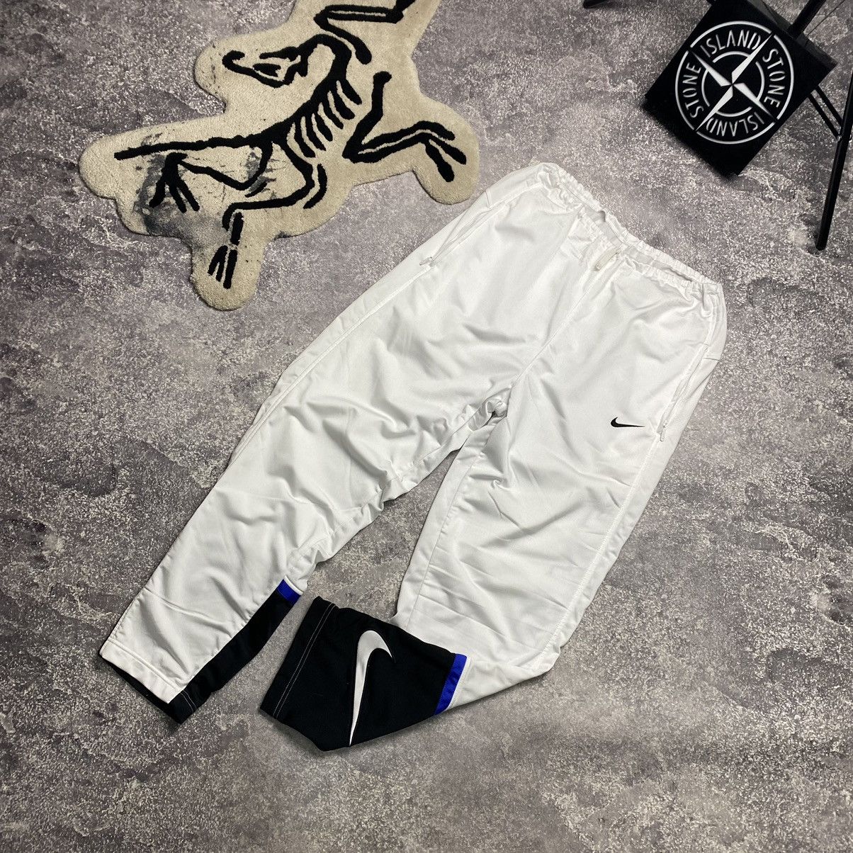 Vintage Vintage Nike Big Logo Rare y2k Streetwear drill pants Size US 32 / EU 48 - 1 Thumbnail