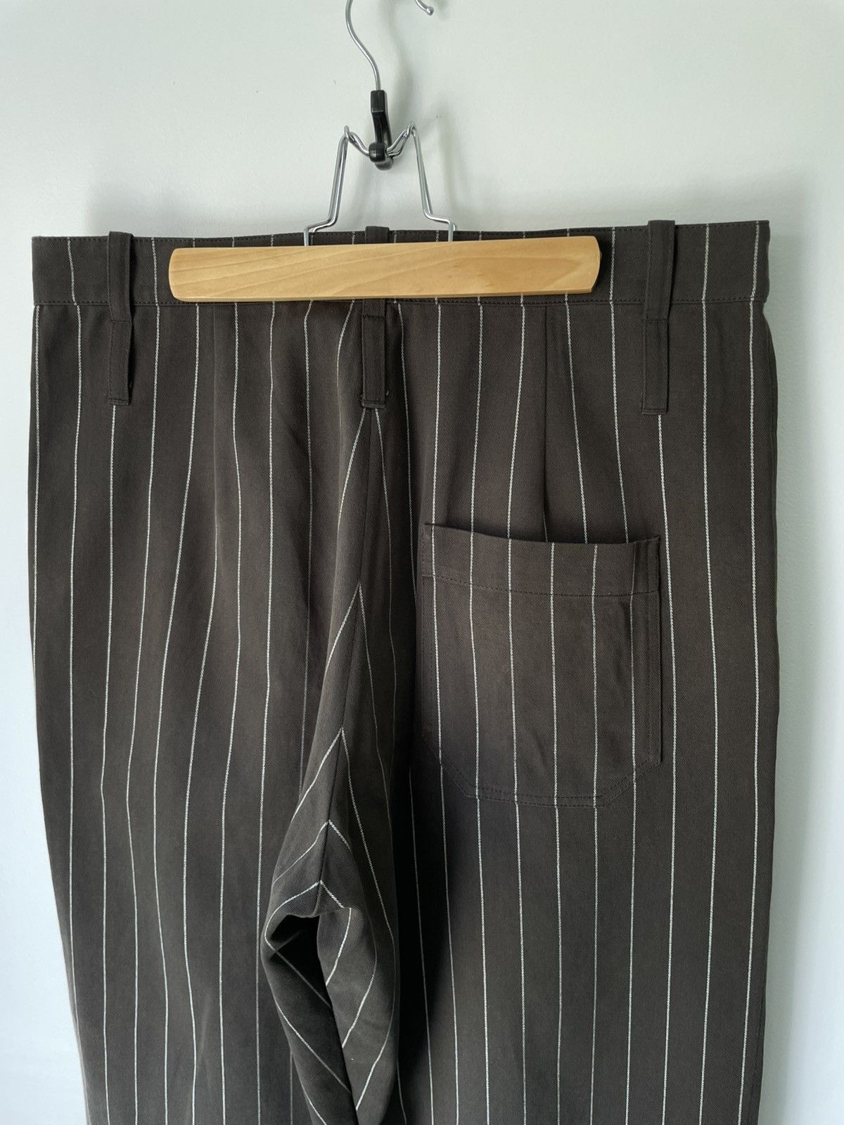 Loewe Loewe "Raiders" Embroidered Pinstripe Virgil Pant Size US 34 / EU 50 - 4 Thumbnail