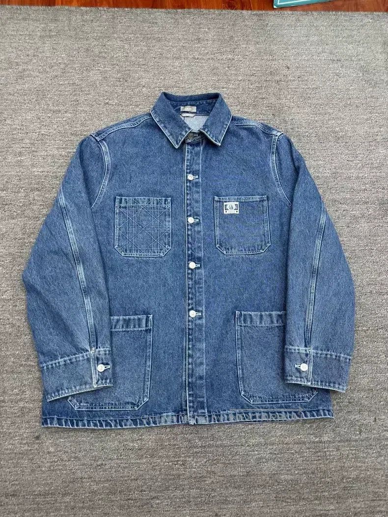 Dior Dior Old letter denim pocket jacket Size US XL / EU 56 / 4 - 1 Thumbnail