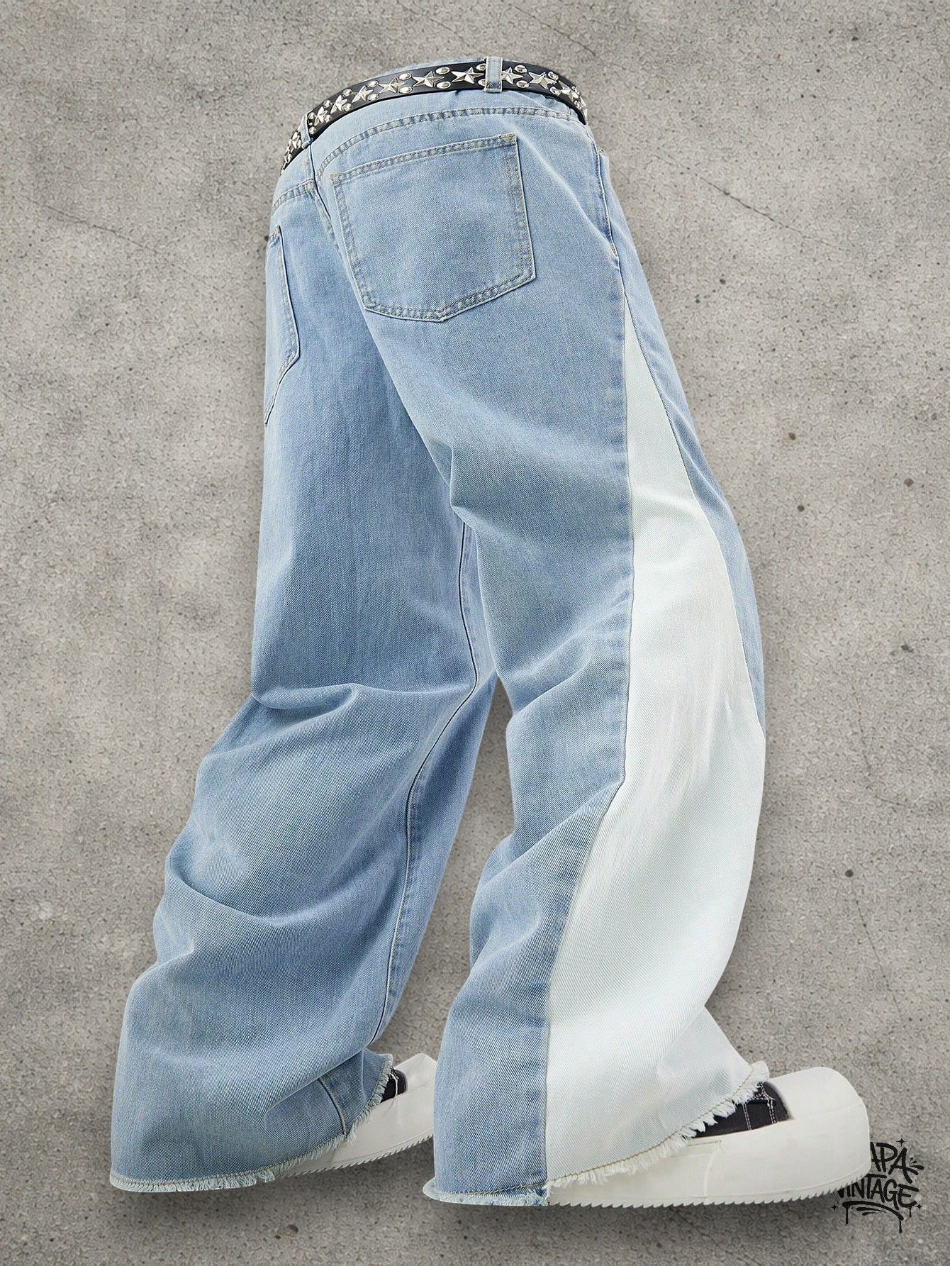Japanese Brand Baby blue wide jeans Size US 32 / EU 48 - 2 Thumbnail