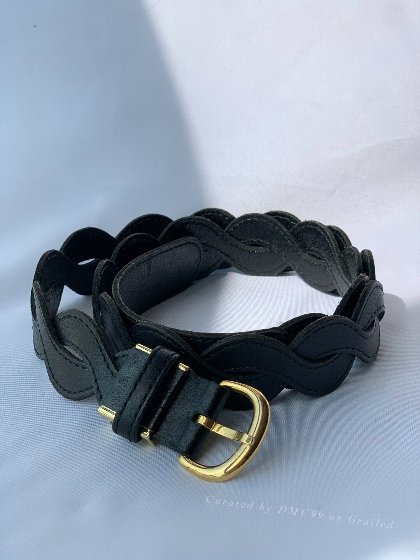 Hanae Mori Hanae Mori Vintage Leather Belt Size ONE SIZE - 1 Thumbnail