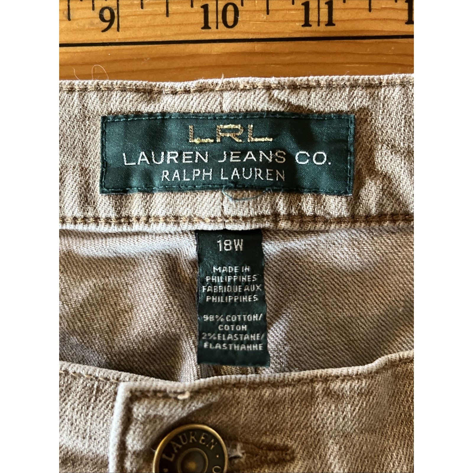 Ralph Lauren Ralph Lauren Jeans Co Straight Leg Jeans Women's 18 38x31 Size 40" / US 18 - 10 Thumbnail