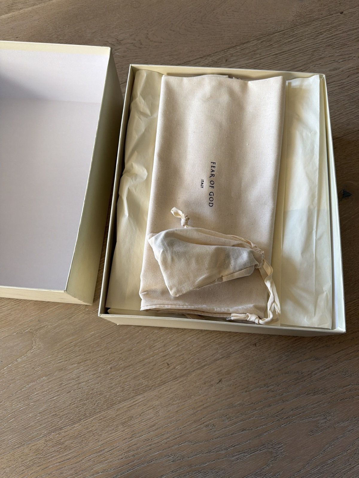 Fear of God $1195 Fear of god HIKING SNEAKER STONE NABUK 46 NIB Size US 13 / EU 46 - 8 Thumbnail