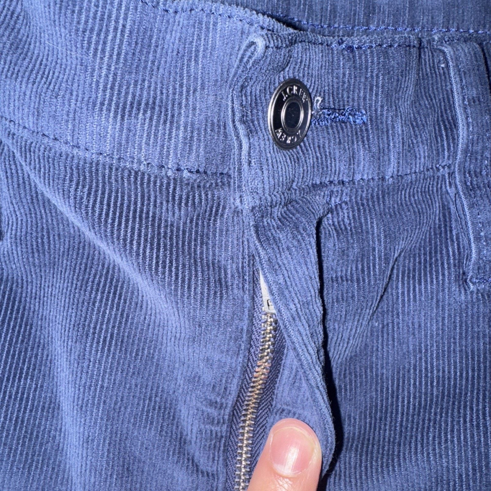 J.Crew × Vintage J Crew Corduroy Pants Blue 34x29.5 Size US 34 / EU 50 - 3 Thumbnail