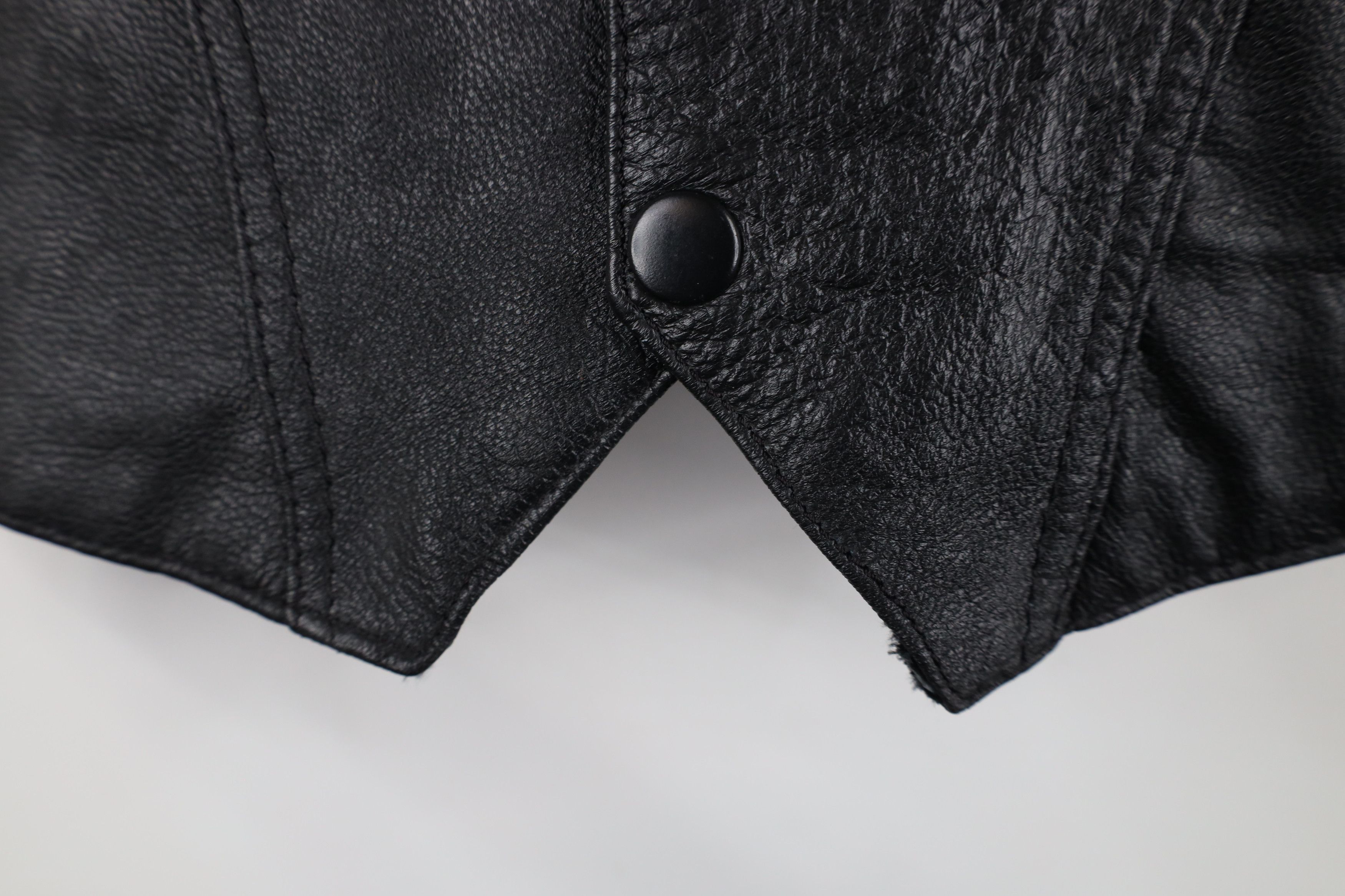 Vintage Vintage 90s Streetwear Leather Motorcycle Vest Jacket Size US M / EU 48-50 / 2 - 6 Thumbnail