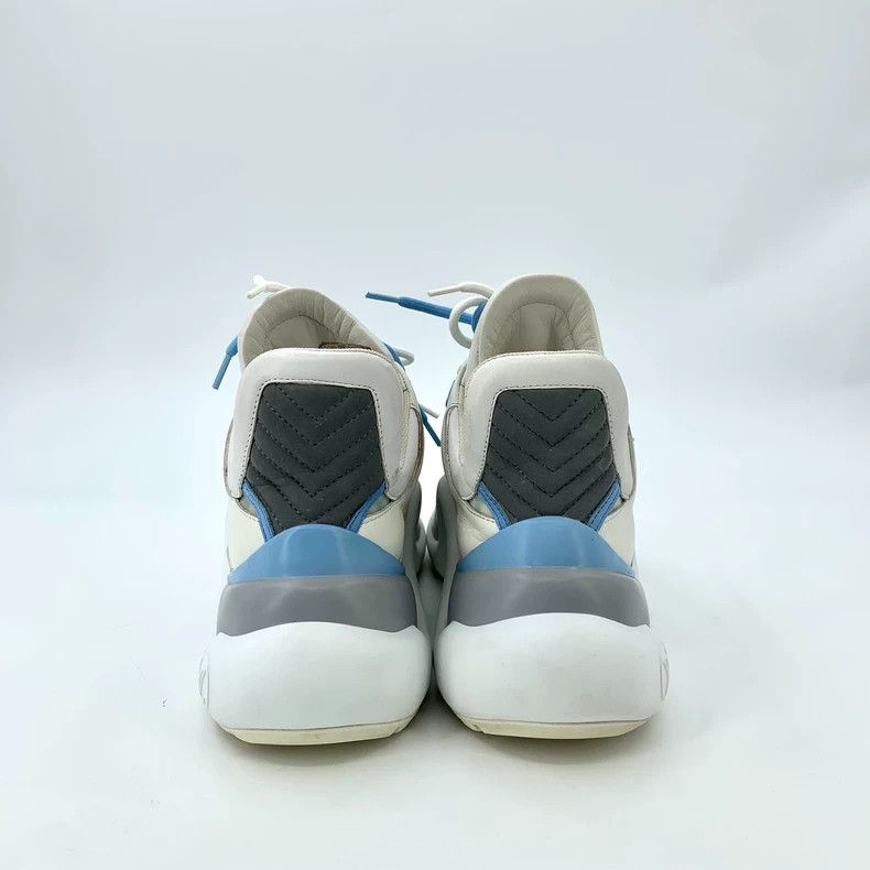 Louis Vuitton Louis Vuitton Color-block logo presbyopic lace-up high-top Size US 5.5 / IT 35.5 - 4 Thumbnail