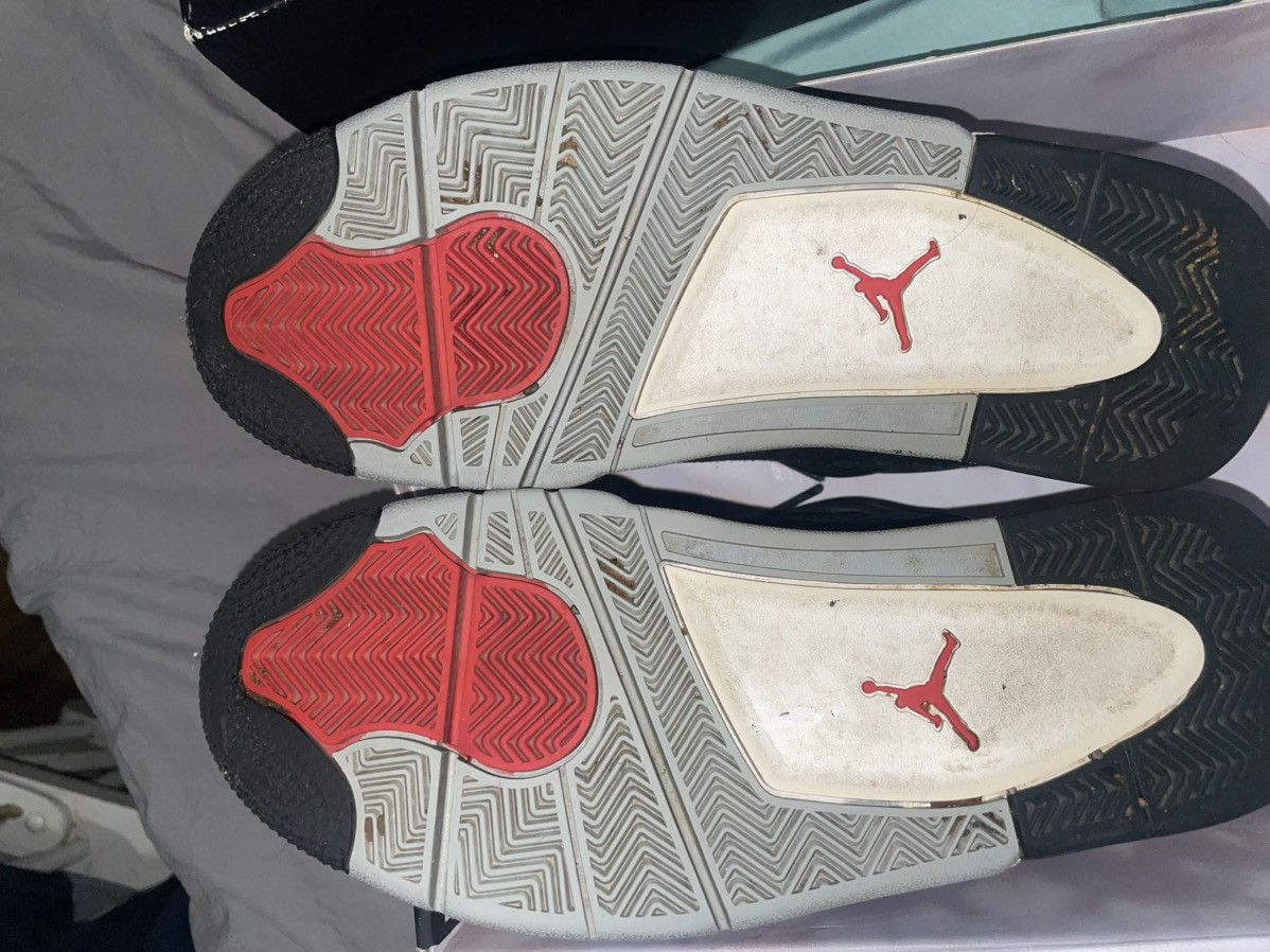 Jordan Brand Jordan 4 black canvas size 10.5 Size US 10.5 / EU 43-44 - 4 Thumbnail