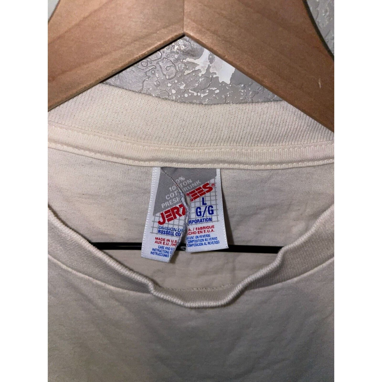 Jerzees Vintage Graphic Shirt Jerzees Wish Looked This Good Tee L Size US L / EU 52-54 / 3 - 6 Thumbnail
