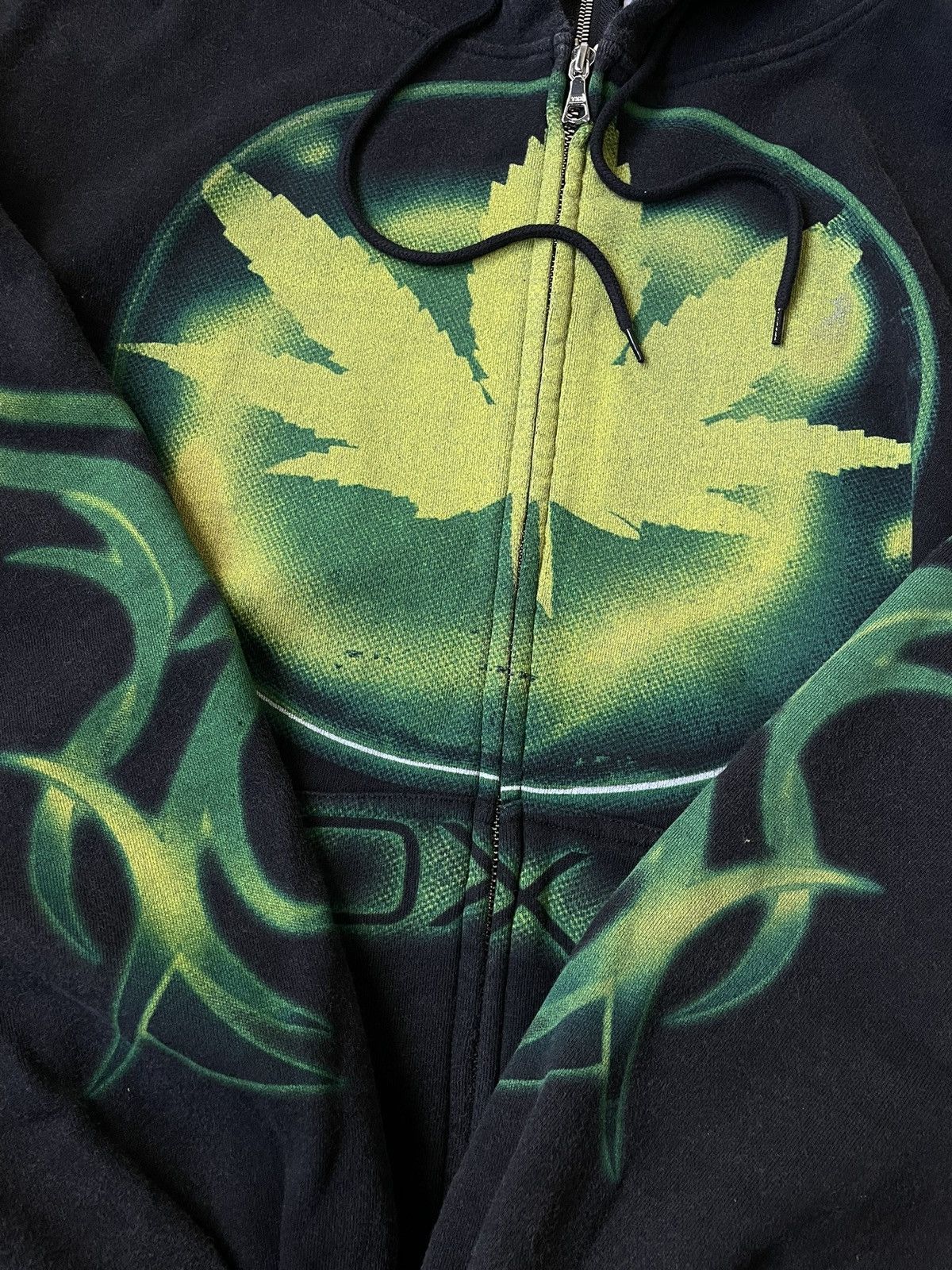 Haunted Starbucks XBOX 420 Washed Zip Hoodie Size US L / EU 52-54 / 3 - 3 Thumbnail