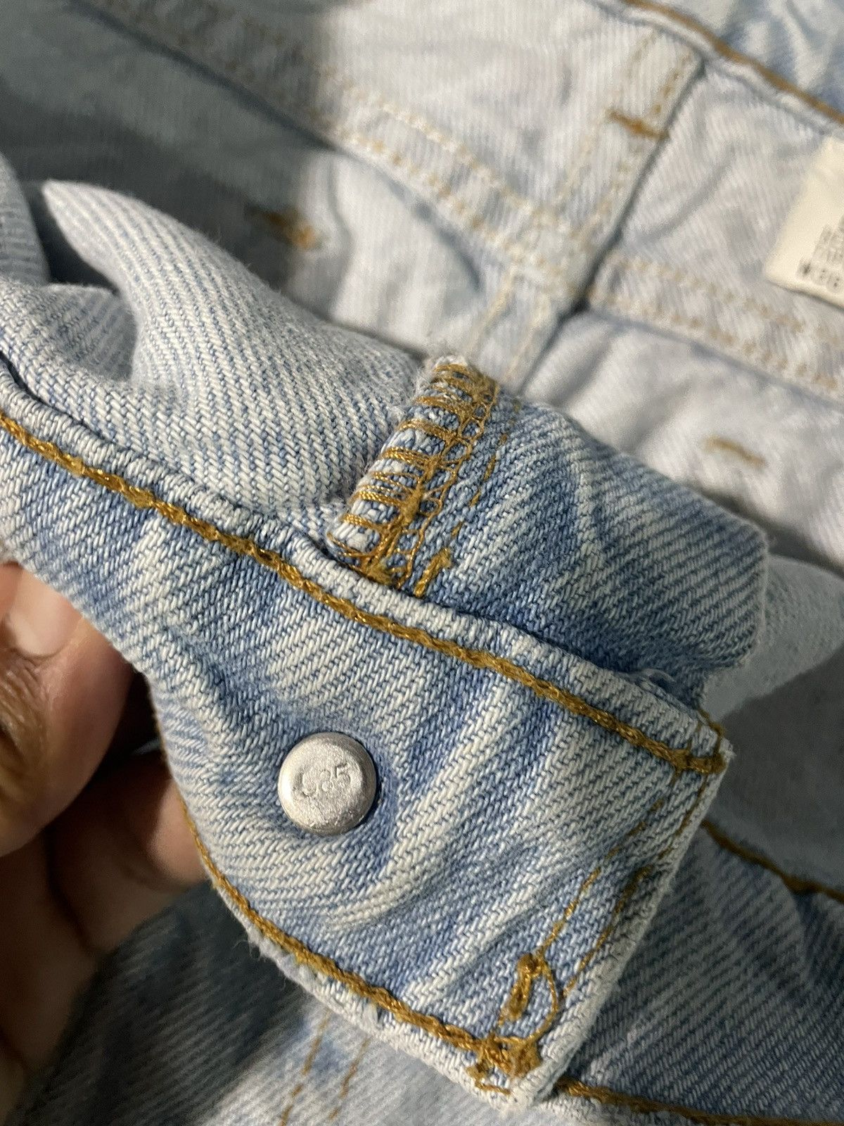 Levi's Vintage Levi’s 550 Relaxed Fit Tapered Leg Jeans Pants 90s Size US 36 / EU 52 - 3 Thumbnail