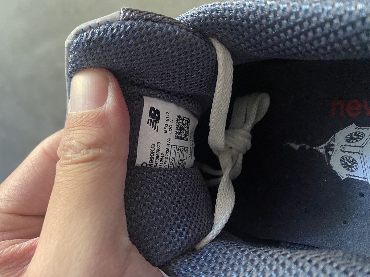 Kith × New Balance New Balance Kith 990v3 Genesis Size US 10.5 / EU 43-44 - 9 Thumbnail