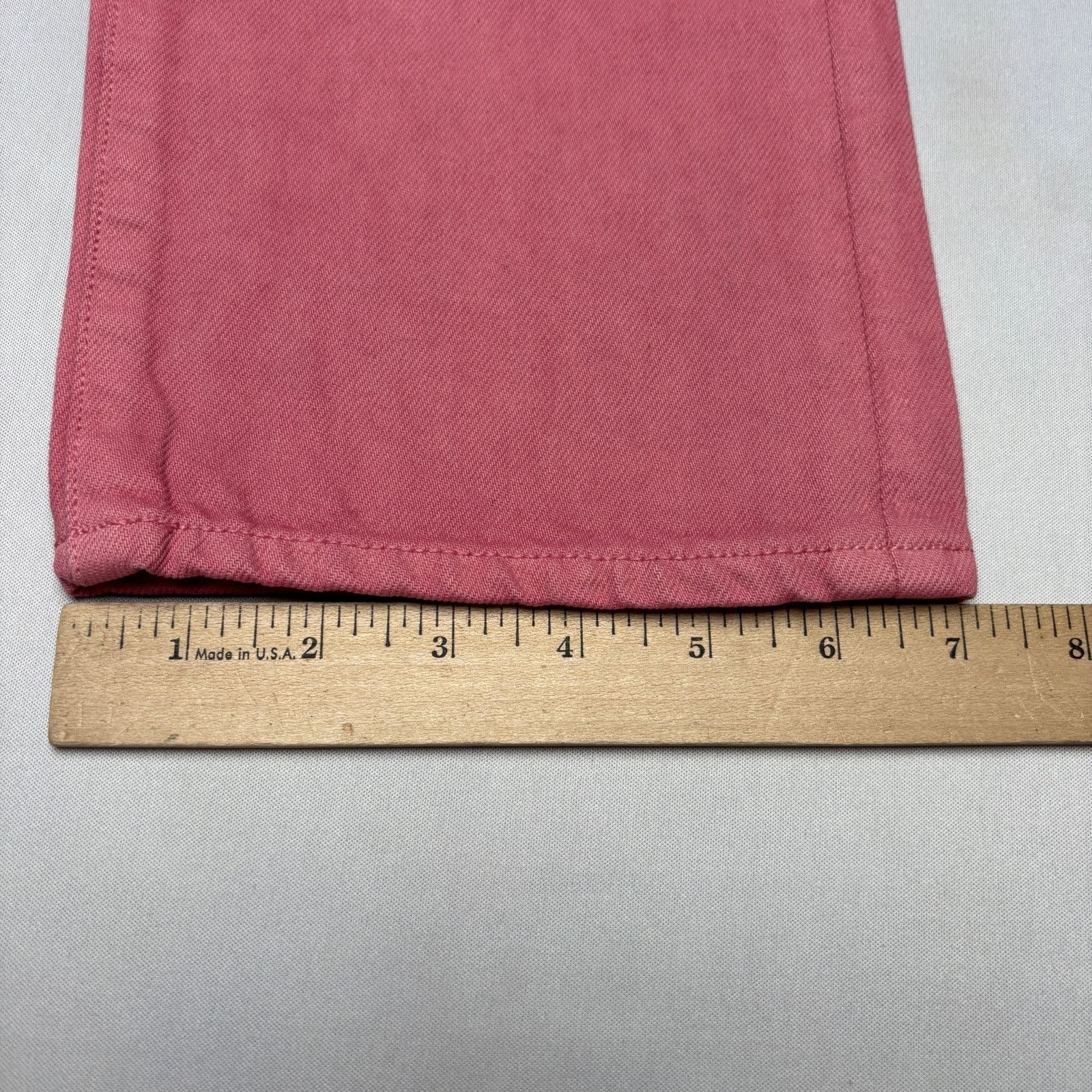 Sid Mashburn Sid Mashburn Straight Leg Jeans 32x30 Pink Denim 5 Pocket Size US 32 / EU 48 - 9 Thumbnail