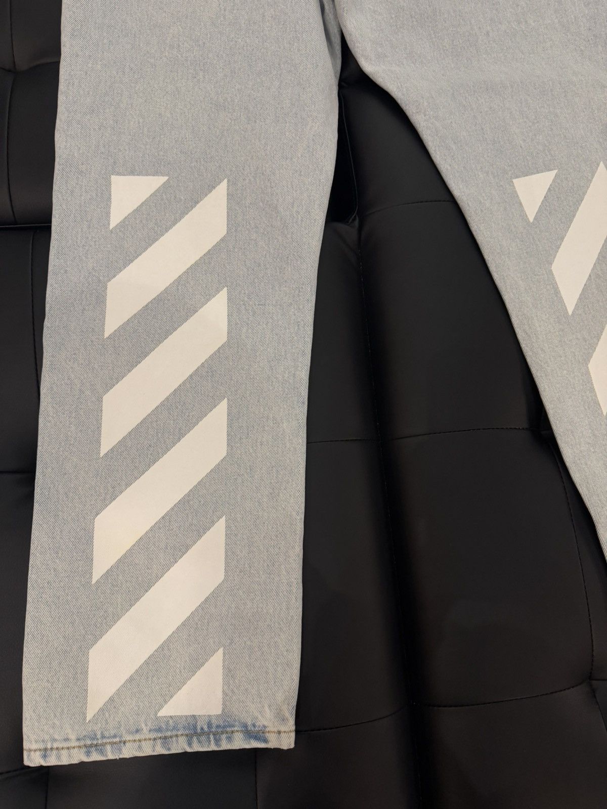 Off-White Size 38 - Off-White Diag Tab Arrow Jeans Slim Virgil Abloh Size US 38 / EU 54 - 2 Thumbnail
