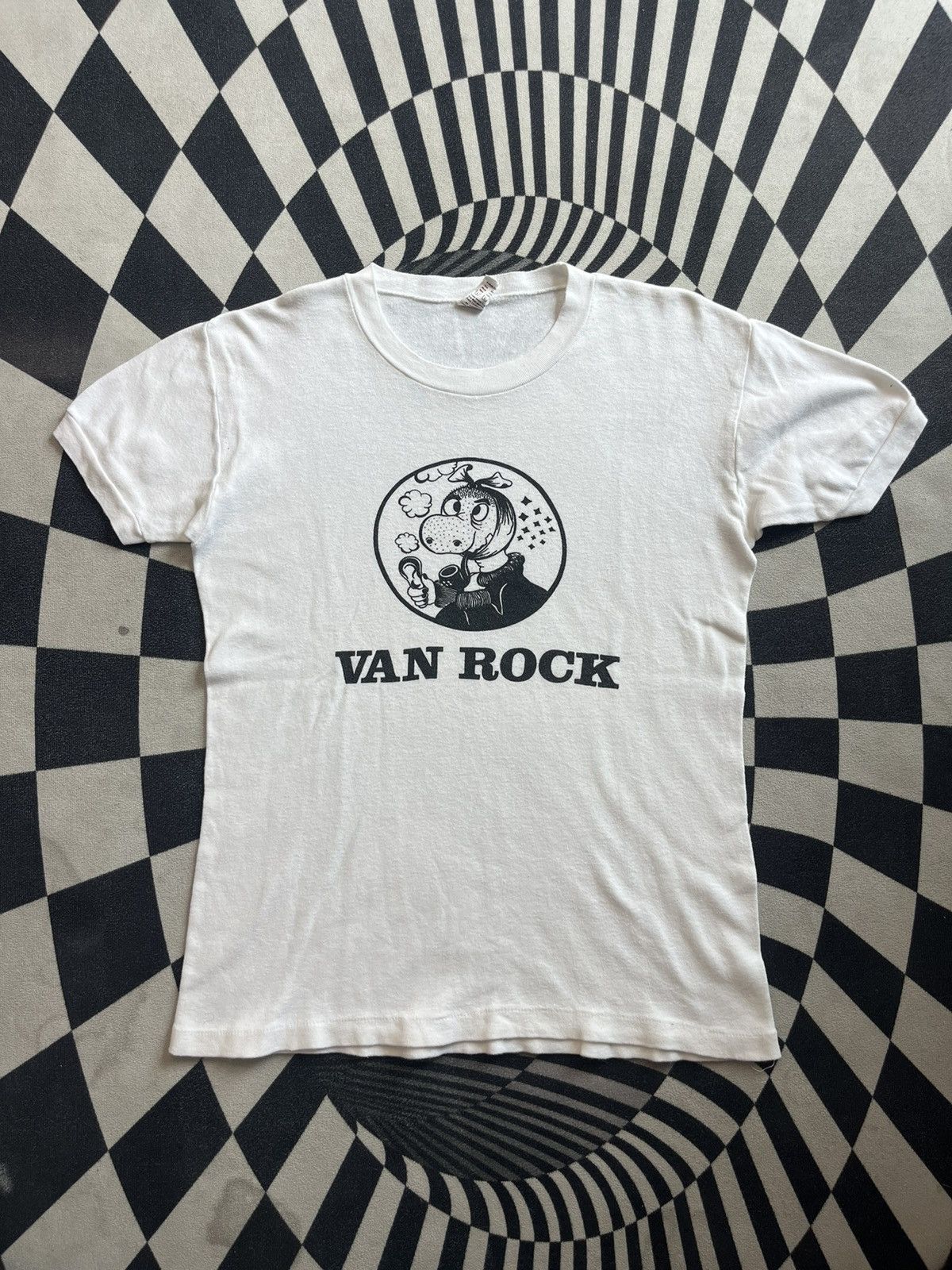 Arts & Science Vintage VAN ROCK Underground Comix 70’s-80’s parody ringer T Size US M / EU 48-50 / 2 - 3 Thumbnail
