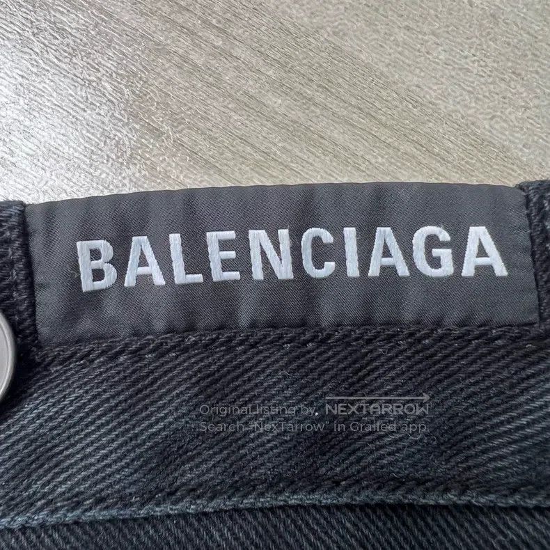 Balenciaga Balenciaga Black Washed Distressed Denim Pants Patchwork J Size US XS / EU 42 / 0 - 8 Thumbnail