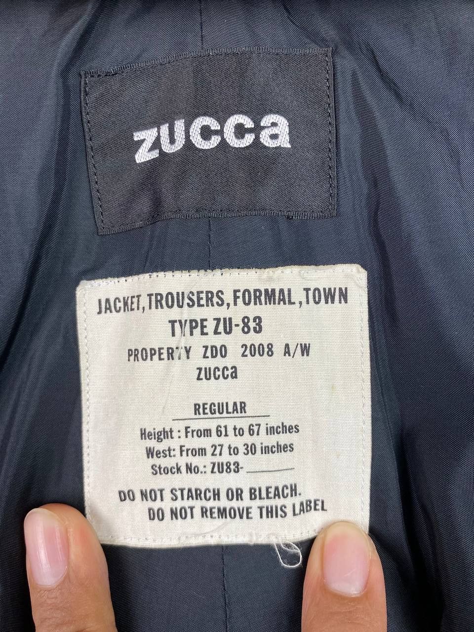 Zucca zucca 2008 A/W wool cashmere blouson jacket Size US S / EU 44-46 / 1 - 5 Thumbnail