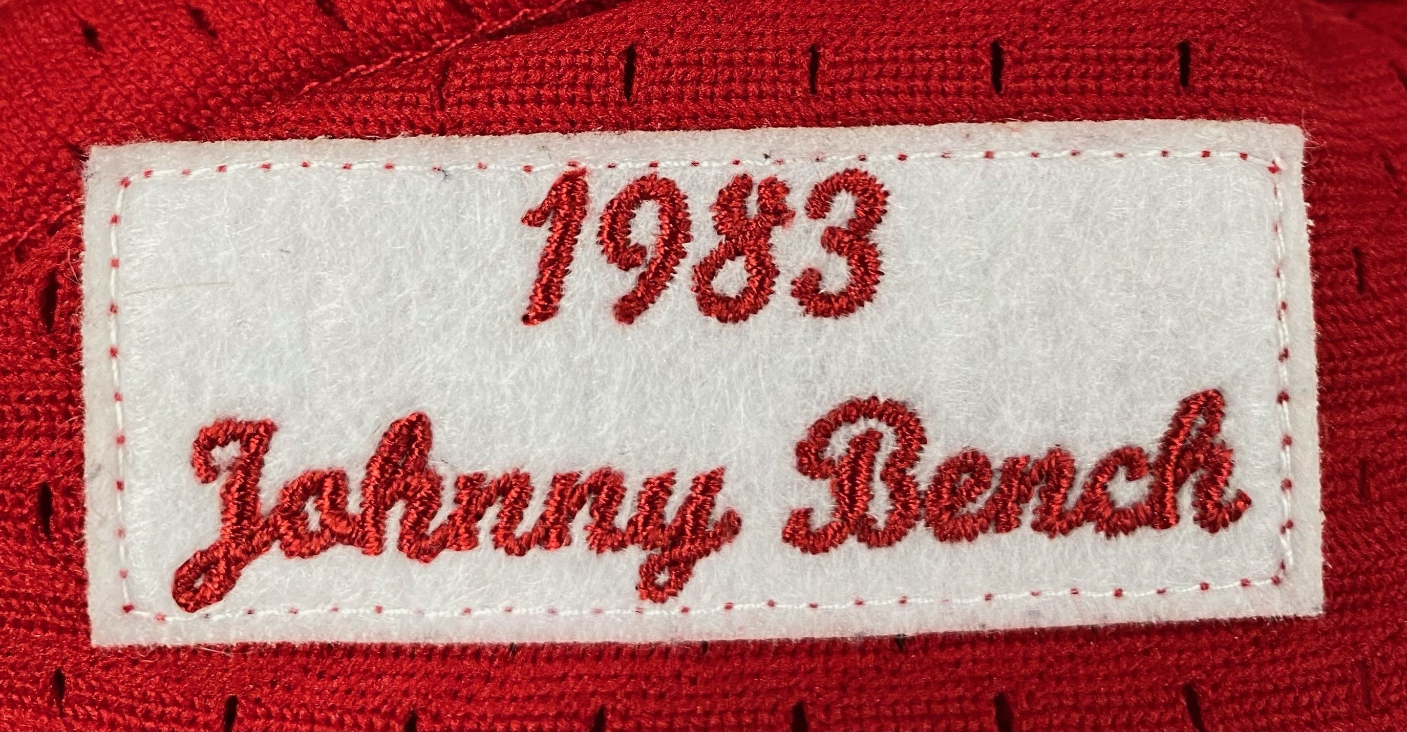 Mitchell & Ness Mitchell & Ness Cincinnati Reds Johnny Bench Jersey XL Size US XL / EU 56 / 4 - 6 Thumbnail