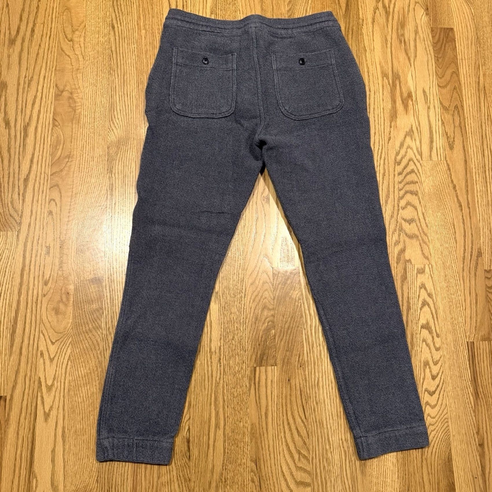 Taylor Stitch Taylor Stitch Pants Jogger Organic Cotton Waffle Knit Blue Size S Regular Men City Size US 29 - 2 Thumbnail