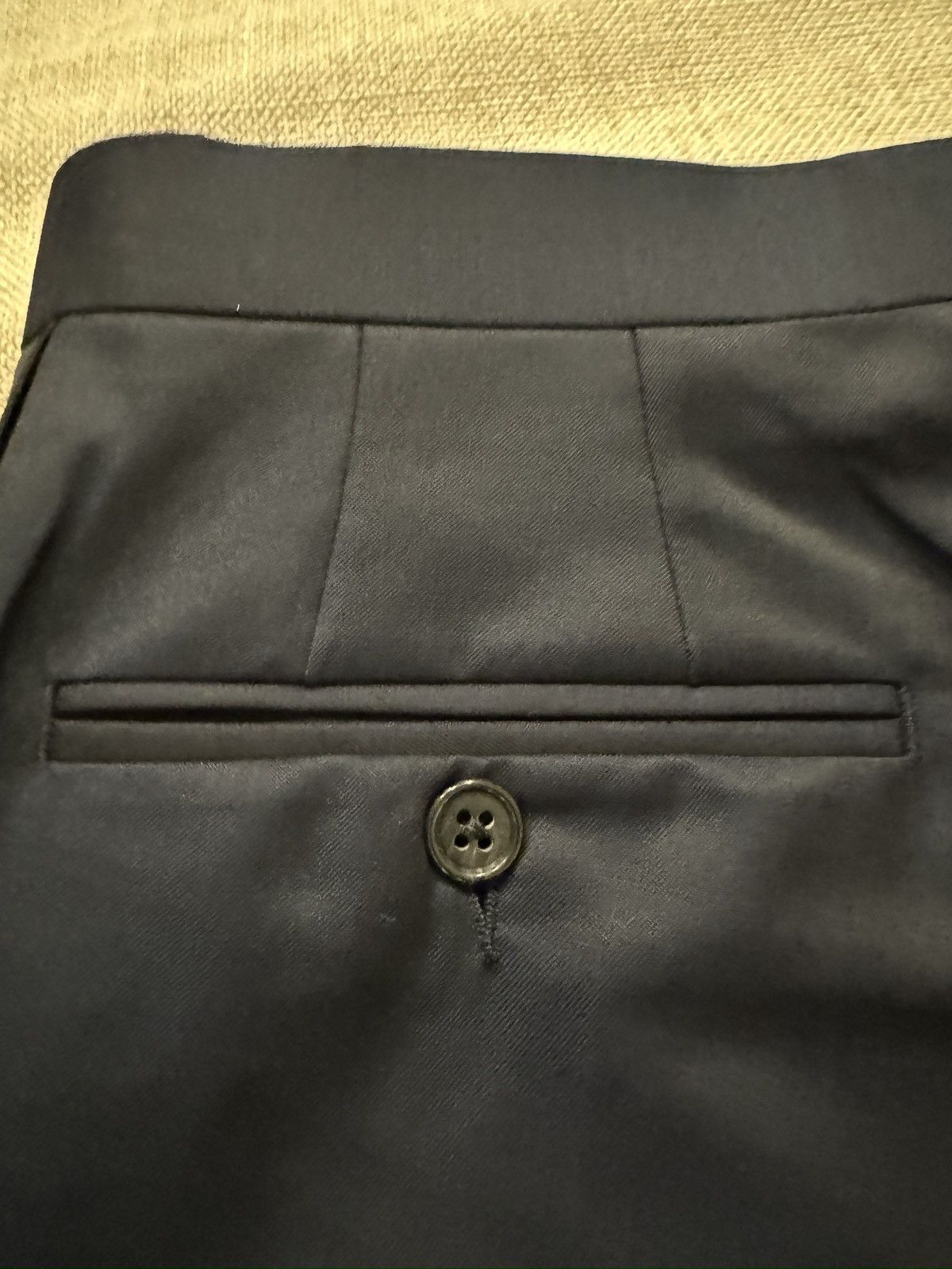 Ted Baker Ted Baker London Mohair Blend Navy Shawl Lapel Tuxedo 40S Size 40S - 20 Thumbnail