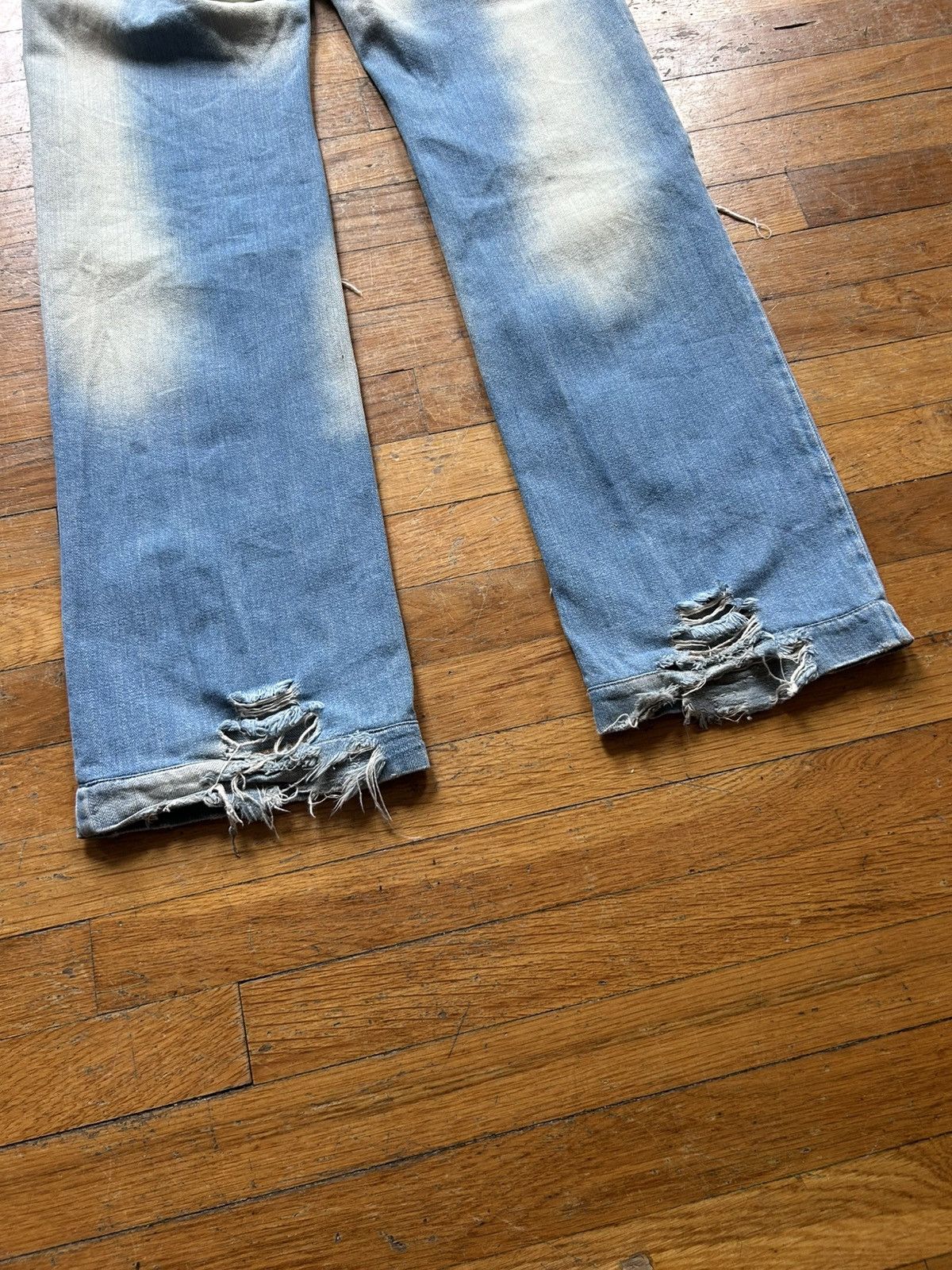 Dolce & Gabbana SS04 Dolce & Gabbana Bleach Denim Size US 33 - 7 Thumbnail