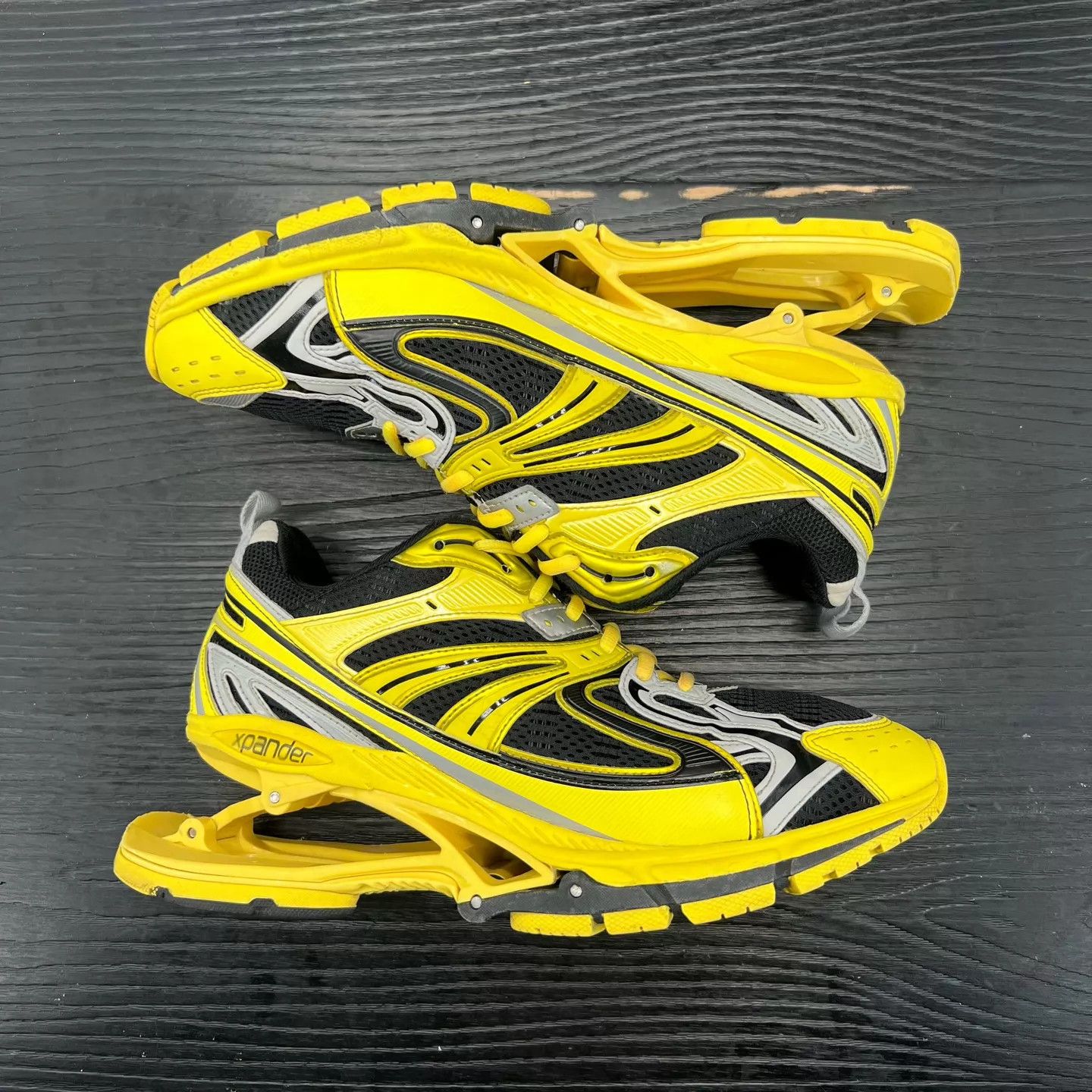 Balenciaga Balenciaga x-pander Black & Yellow EU42 Size US 9 / EU 42 - 4 Thumbnail
