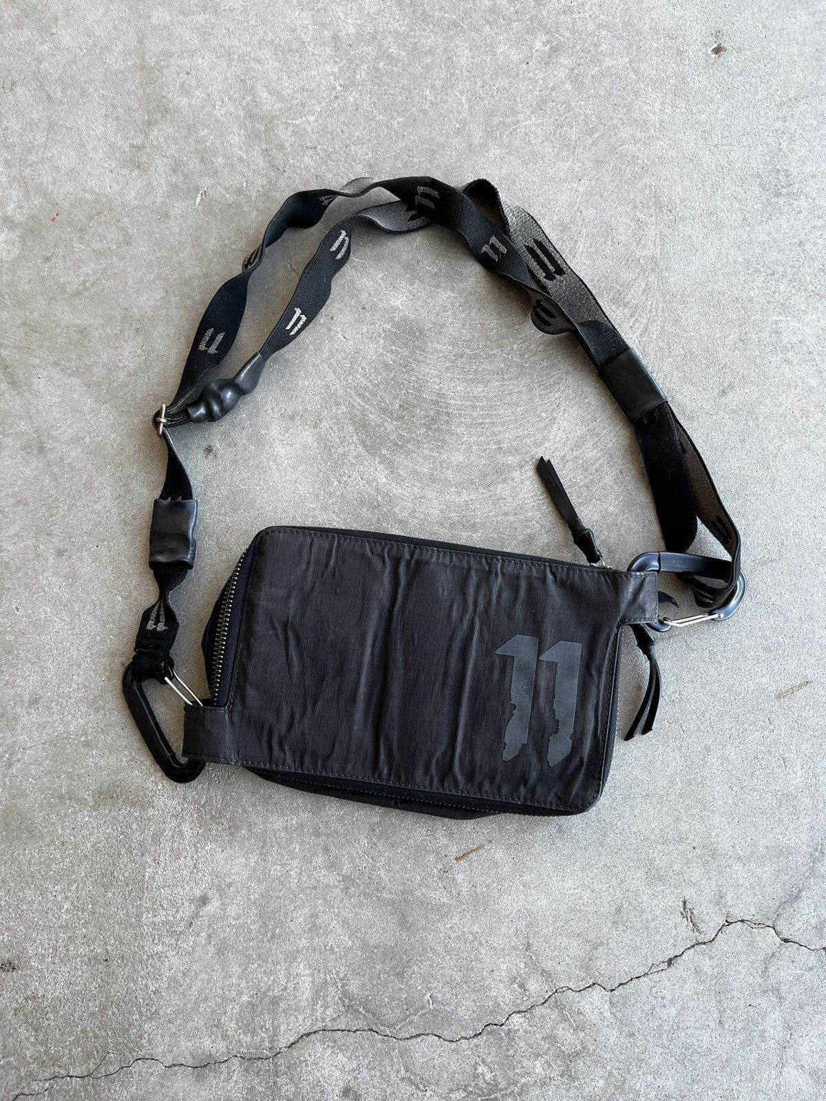 11 By Boris Bidjan Saberi 11 by Boris Bidjan Saberi Logo Wallet (unisex) Size ONE SIZE - 2 Thumbnail