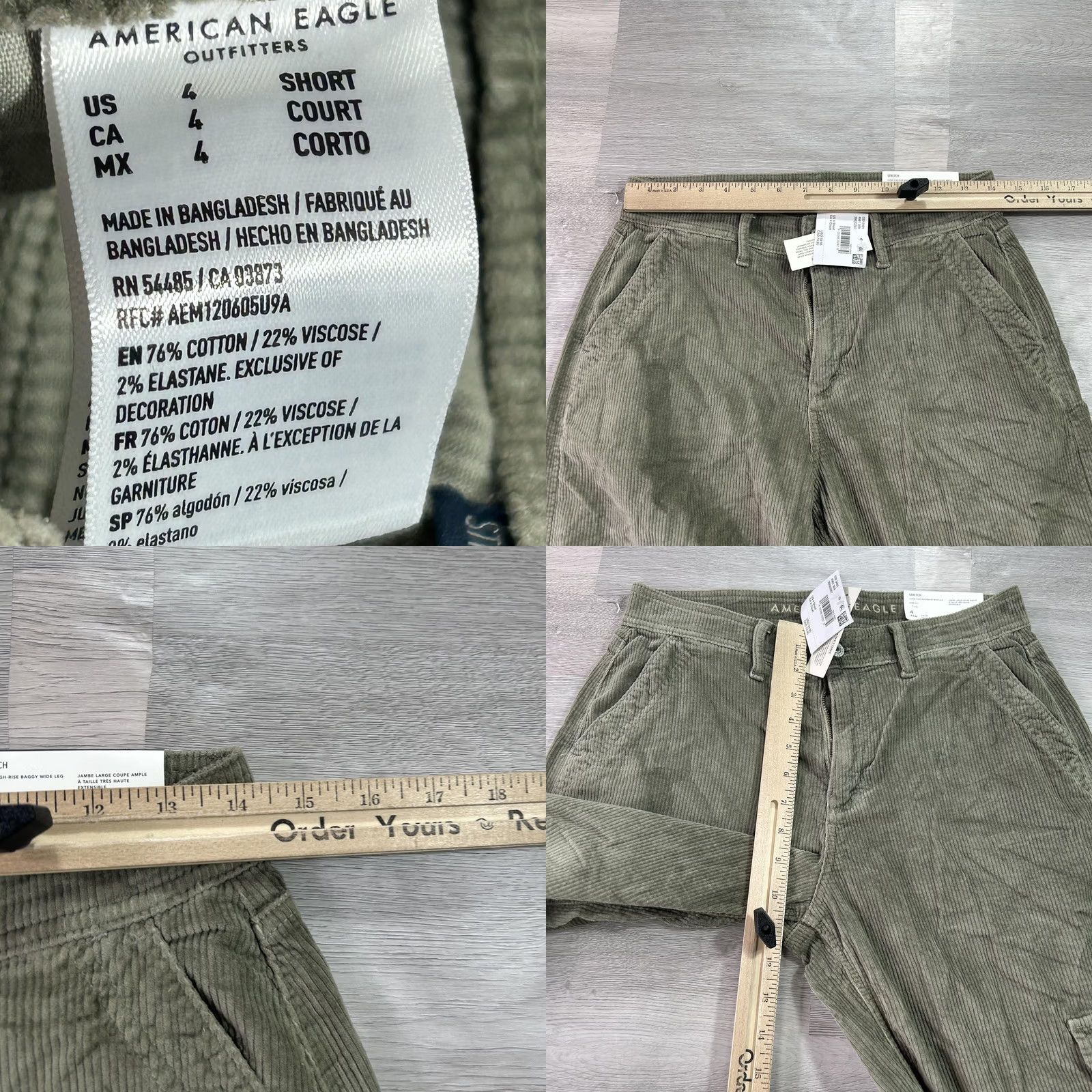 American Eagle Outfitters VINTAGE No Size 27" / US 4 / IT 40 - 8 Thumbnail