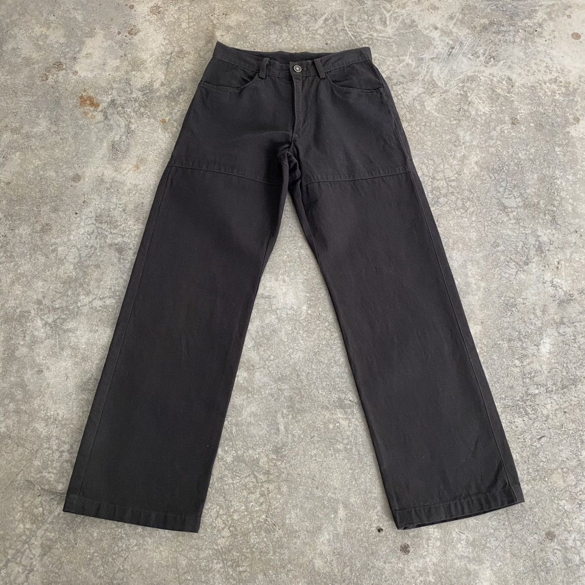 Jean Paul Gaultier Archive Gaultier Homme Objet Hemp Blend Wide Leg Jeans Size US 28 / EU 44 - 8 Thumbnail