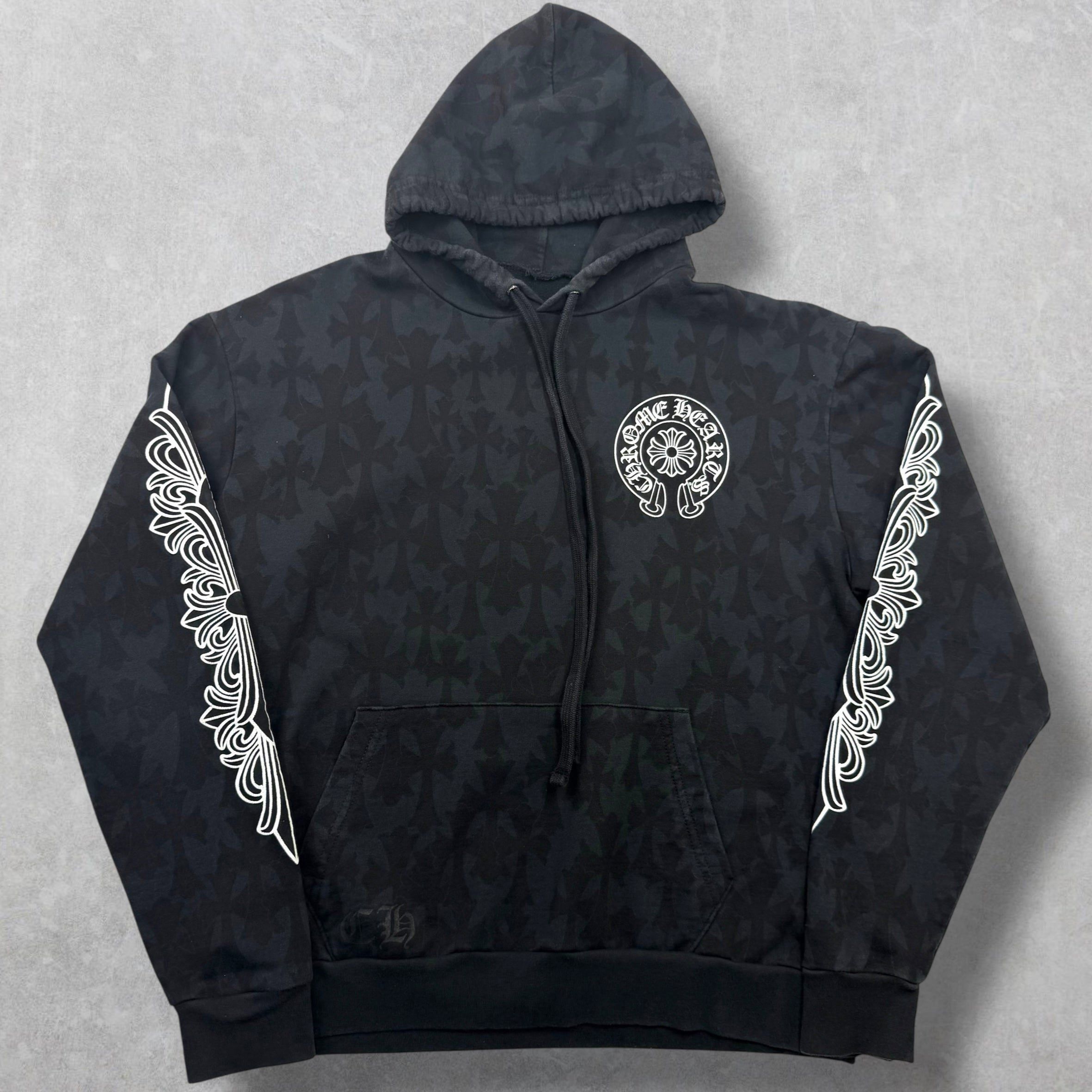 Chrome Hearts Chrome Hearts Monogram Cemetery Hoodie Small Size US S / EU 44-46 / 1 - 1 Thumbnail