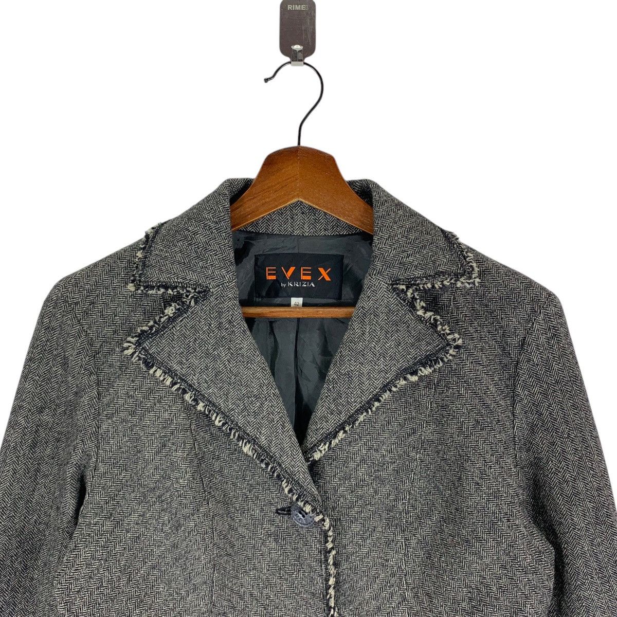 Krizia × Krizia Uomo Vintage Evex By Krizia Designer Coat Women Size S / US 4 / IT 40 - 4 Thumbnail