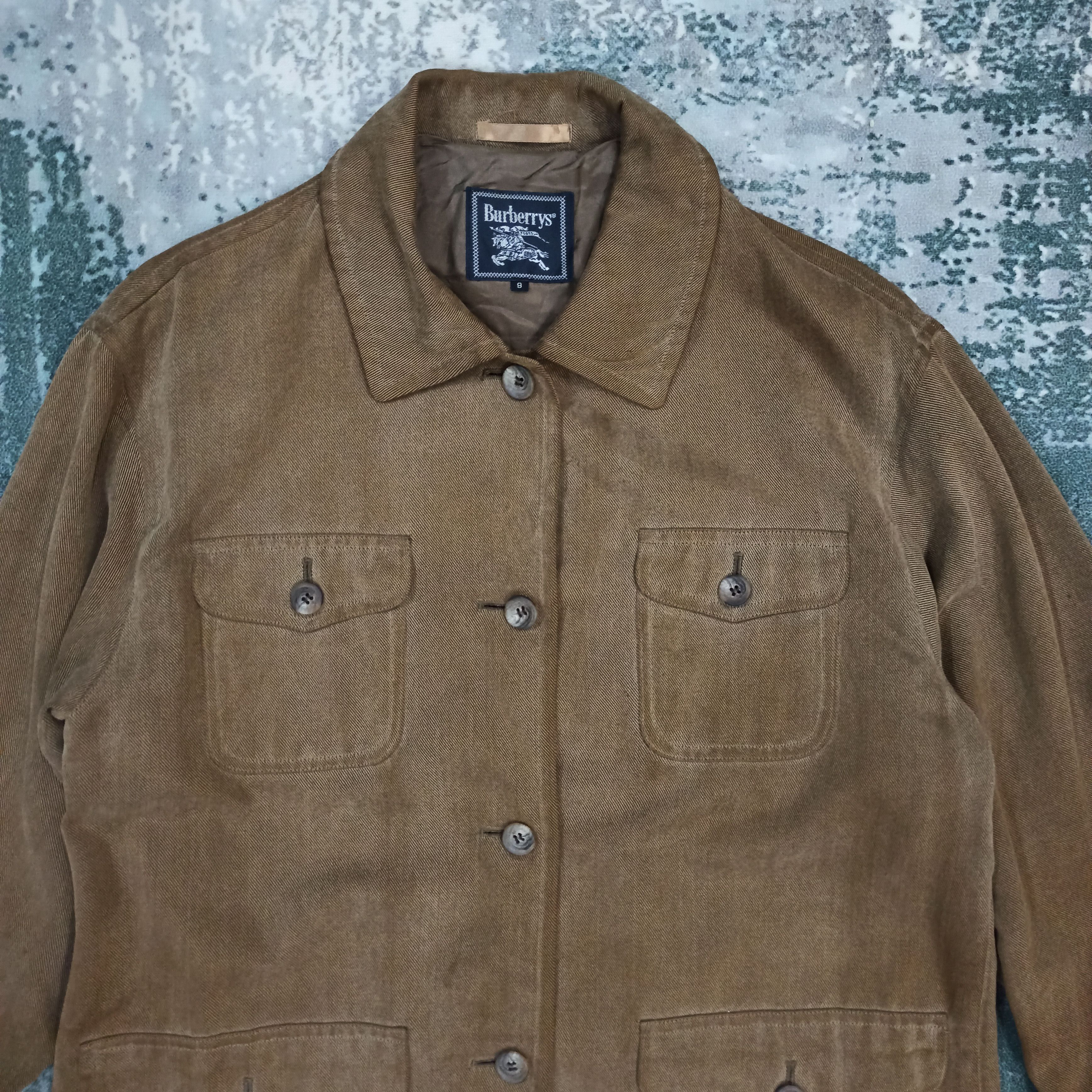 Burberry Vintage Burberry Jacket Pocket Size US M / EU 48-50 / 2 - 2 Thumbnail