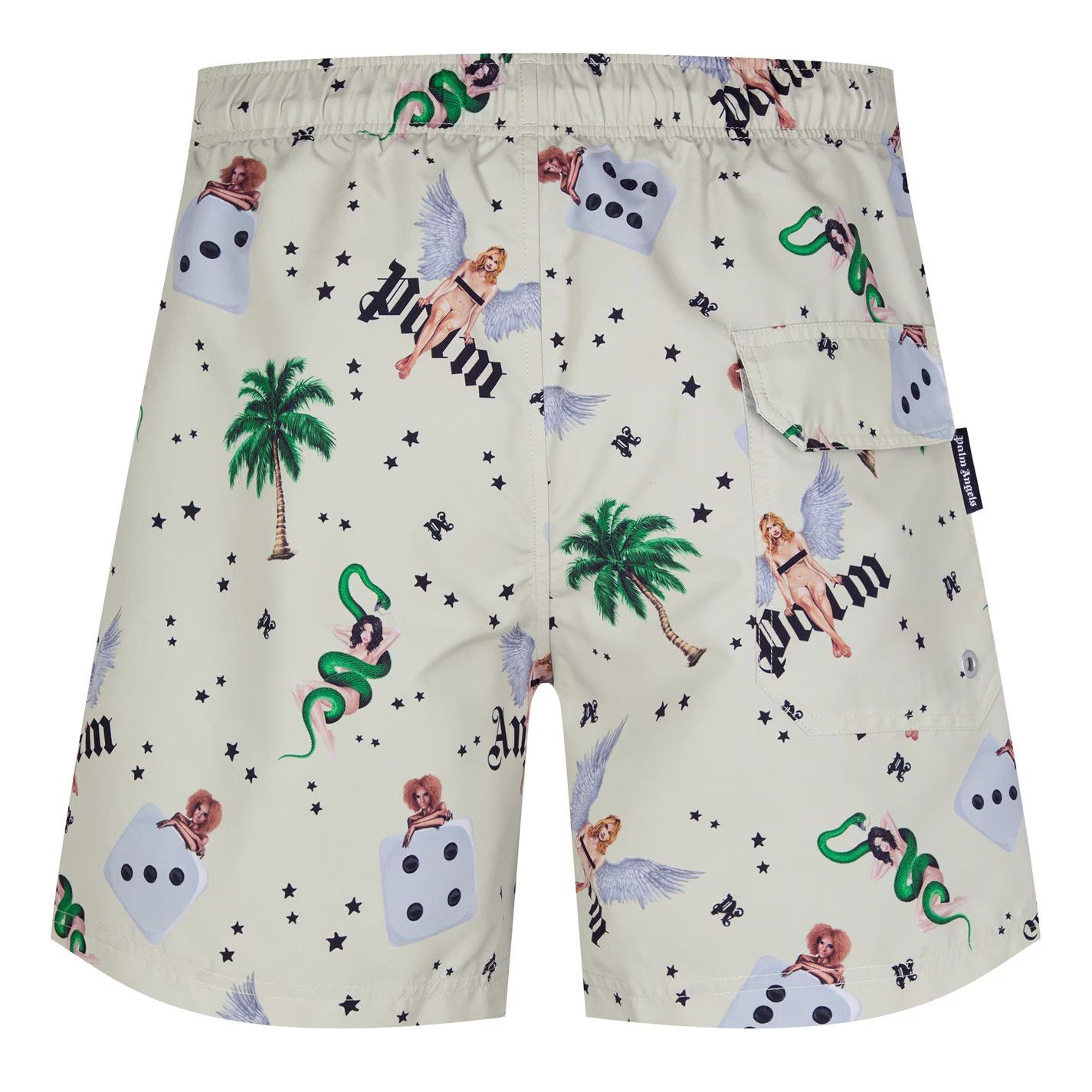 Palm Angels o1g2r1mq0426 Pin Up Swim Shorts in Multicolor Size US 32 / EU 48 - 2 Thumbnail