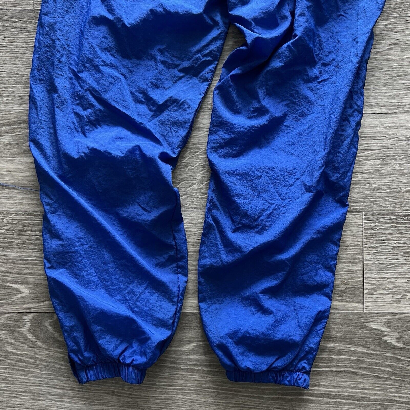 Nike Blue 90s Nike Nylon Baggy Track Pants Mens Medium Size US 30 / EU 46 - 7 Thumbnail