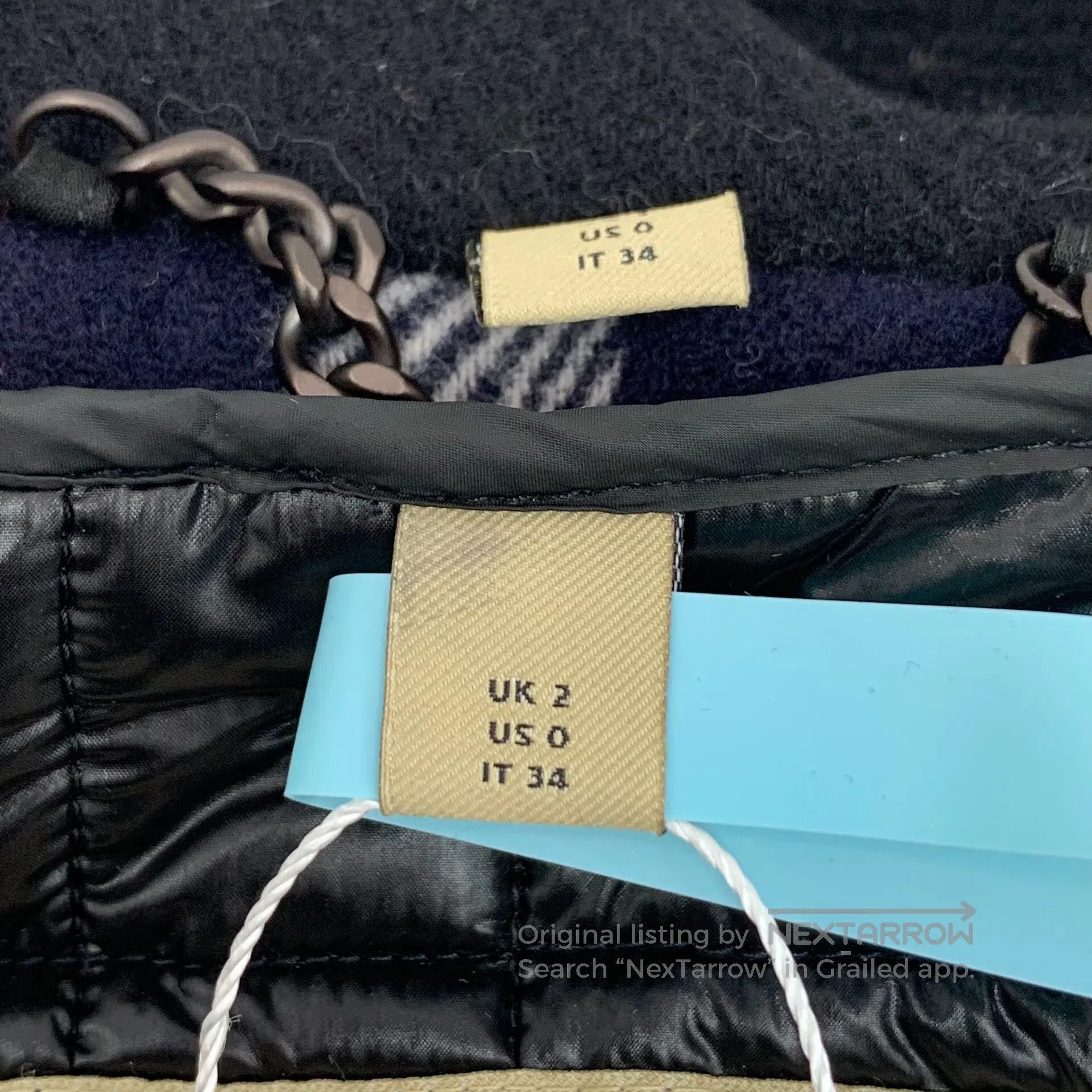 Burberry Burberry Plaid design horn button hooded long-sleeved coat Size XXS / US 00 / IT 34 - 6 Thumbnail