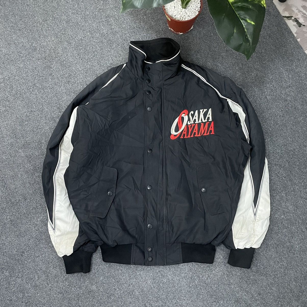 MLB × Vintage Vintage 90s Mizuno x Osaka Sayama Baseball Team Varsity Size US XL / EU 56 / 4 - 1 Thumbnail