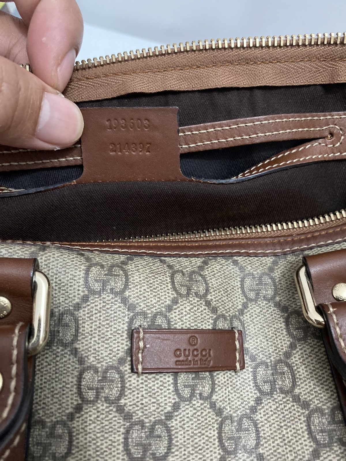 Gucci Gucci Authentic Duffle Bag Size ONE SIZE - 11 Thumbnail