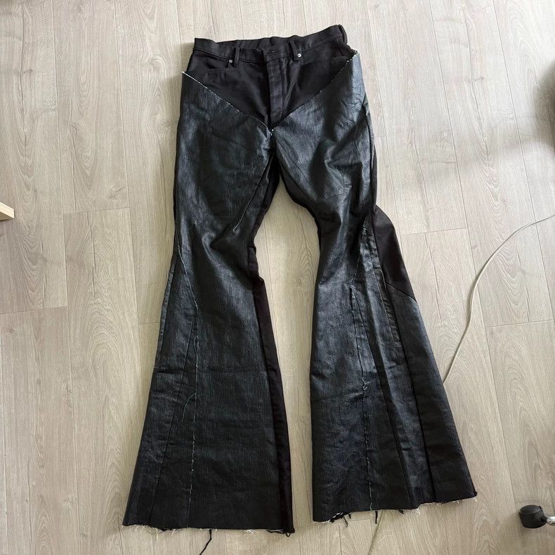Rick Owens Rick Owens Silvered Bootcut Denim Pants - dmc Size US 36 / EU 52 - 1 Thumbnail