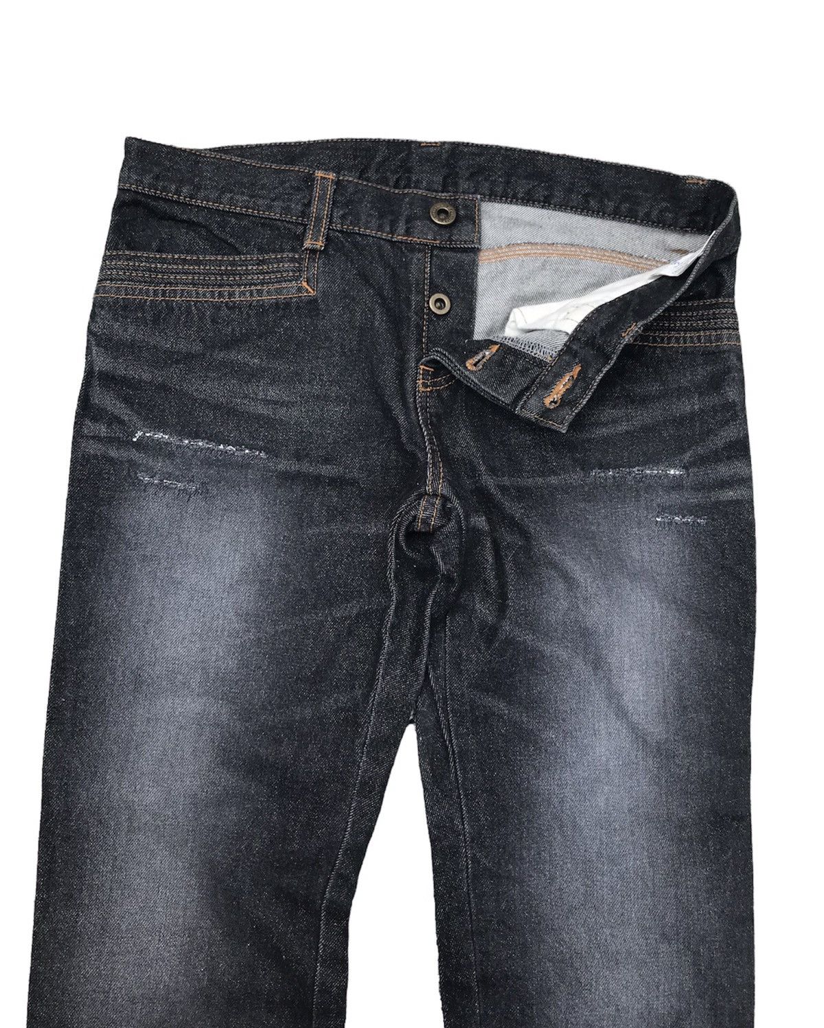 20471120 × Beauty Beast × Hysteric Glamour ‼️OFFER ME‼️ Hysterics Spell Out Logo Jeans Size 30" / US 8 / IT 44 - 4 Thumbnail