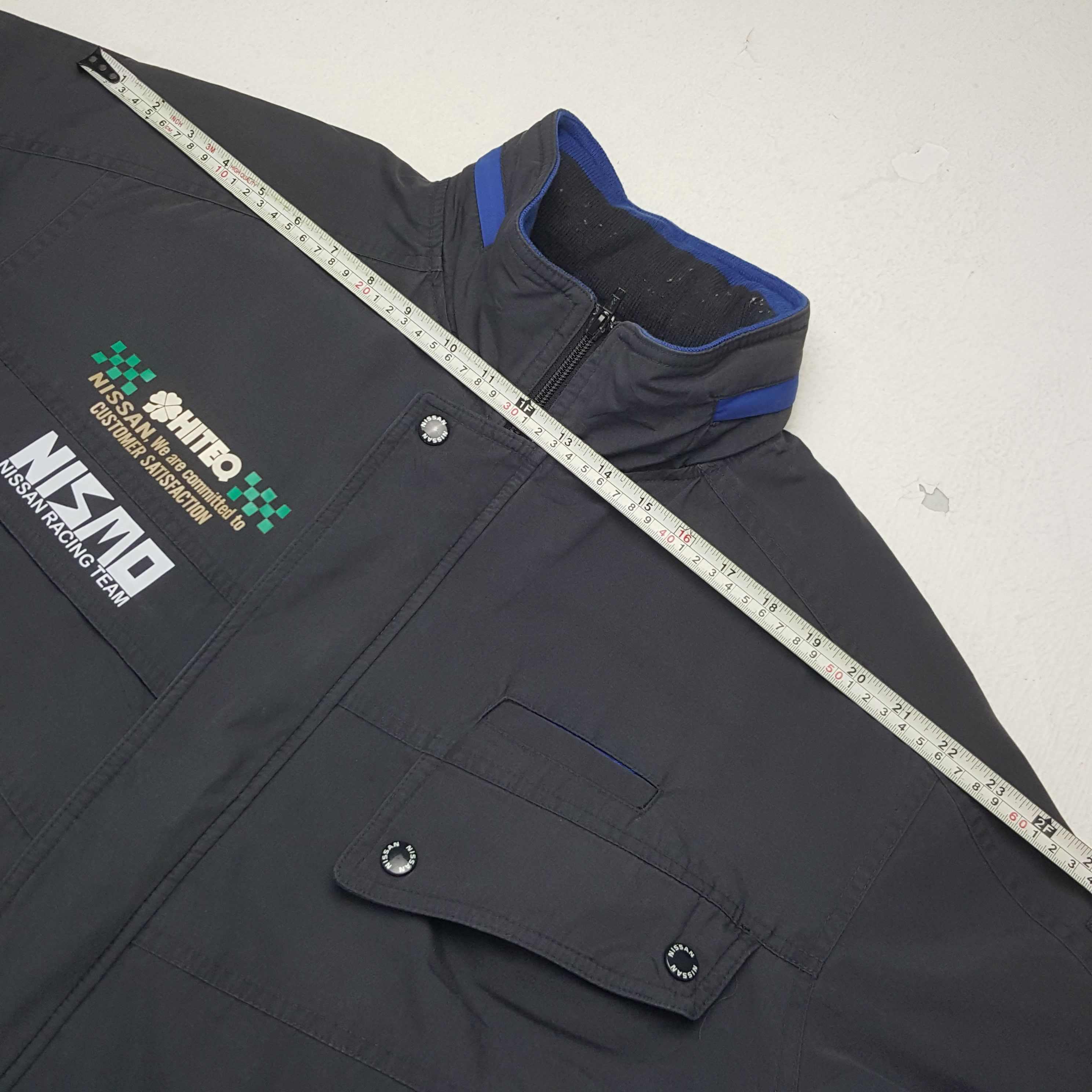 Japanese Brand × Vintage Vintage Nismo Nissan Racing Team Custom Bomber Jacket Size US L / EU 52-54 / 3 - 6 Thumbnail