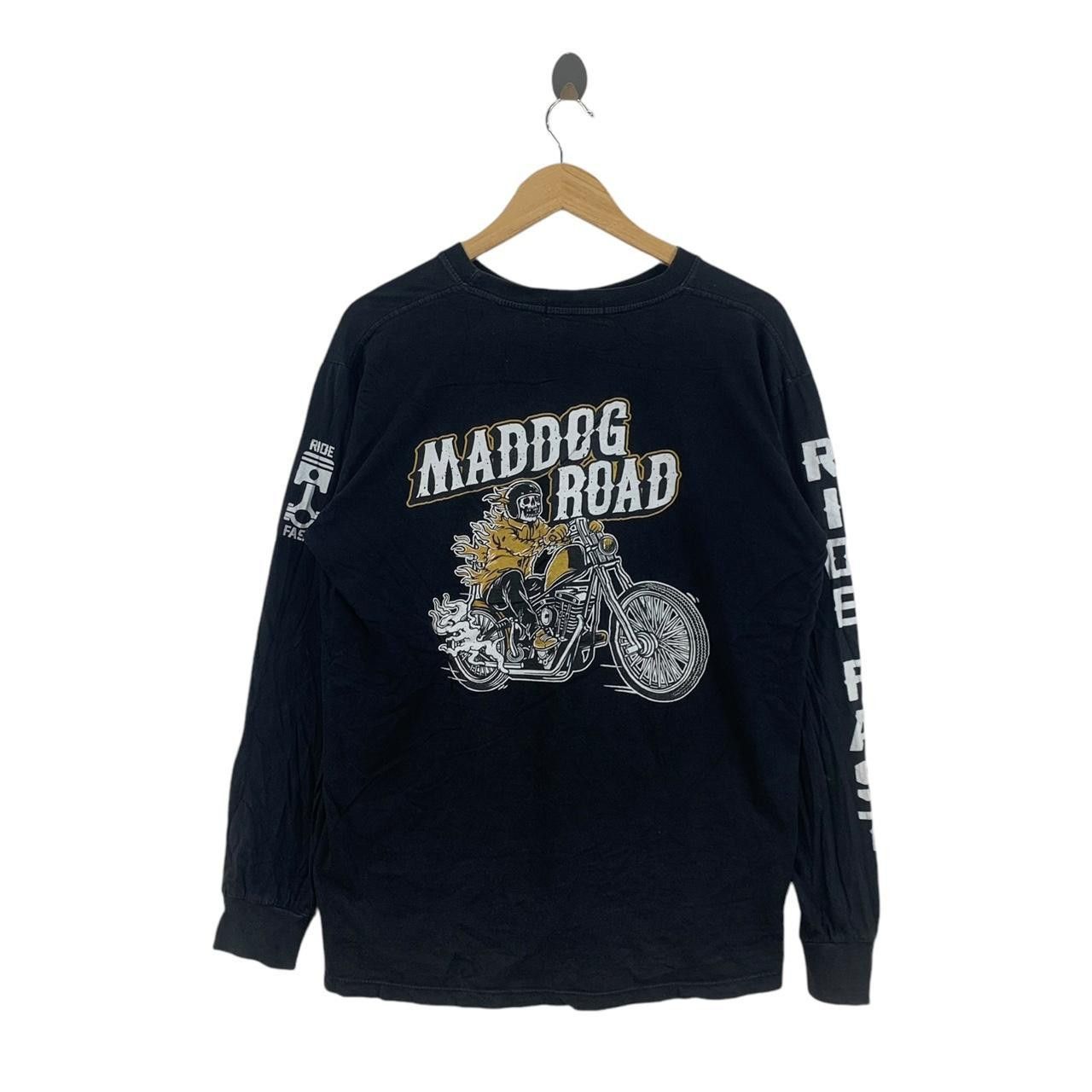 Vintage Vintage THE MADDOG ROAD Fast Ride Tee Shirt Top Size US XL / EU 56 / 4 - 1 Thumbnail