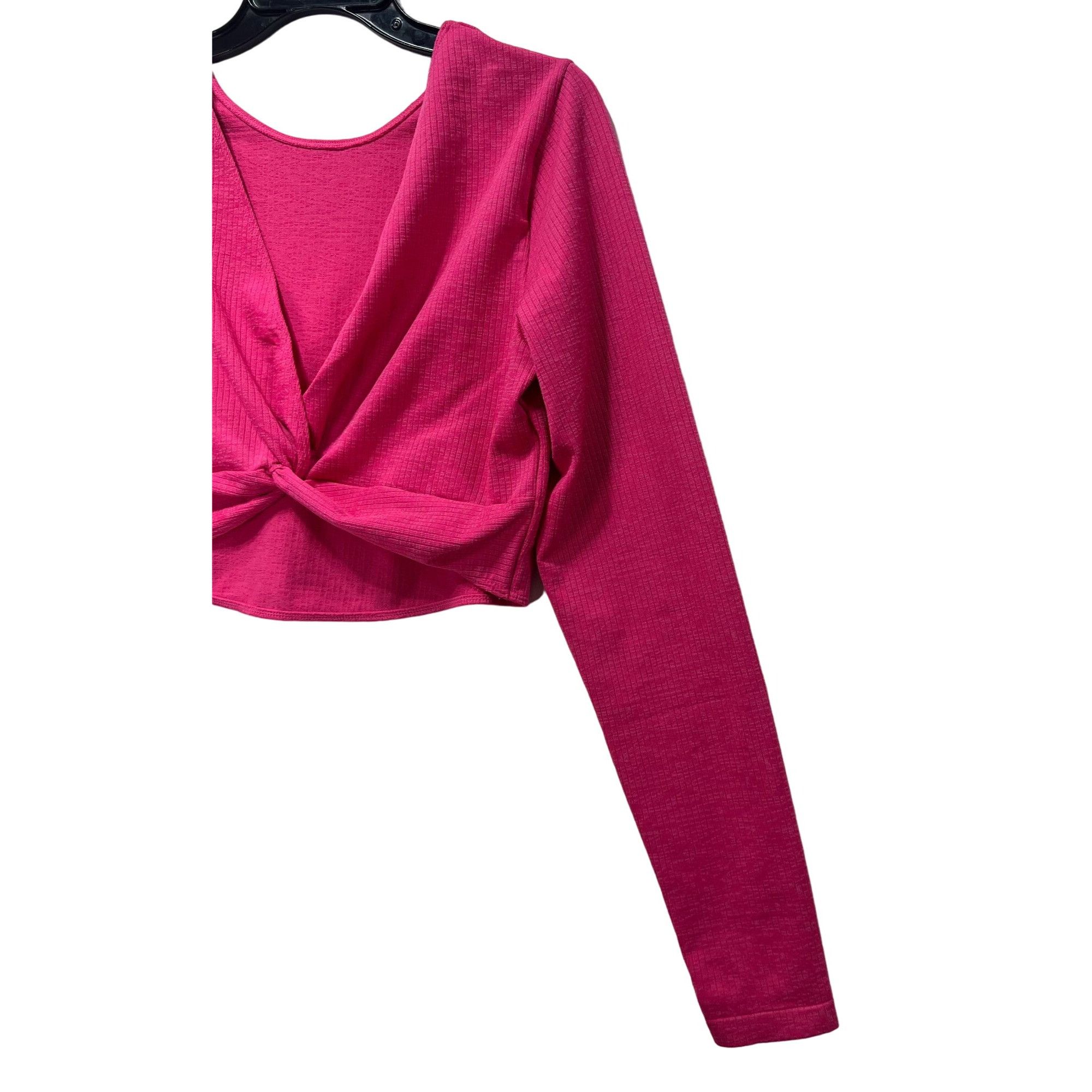 Other JoyLab - Women's Long Sleeve Crop Top - Pink - XXL Size XXL / US 16-18 / IT 52-54 - 14 Thumbnail